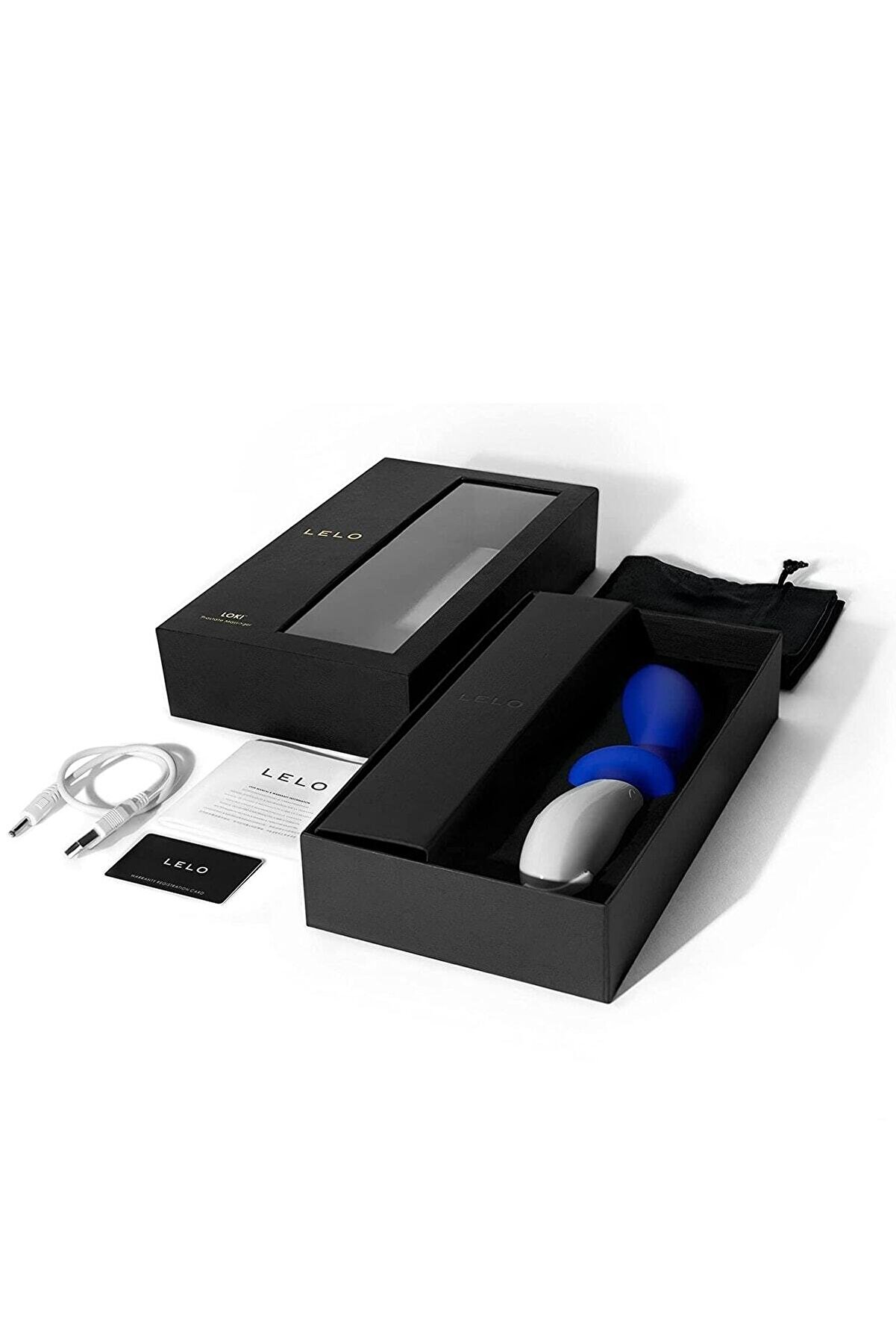 Lelo Prostate Massager Federal Blue Vi̇brat&ouml;r