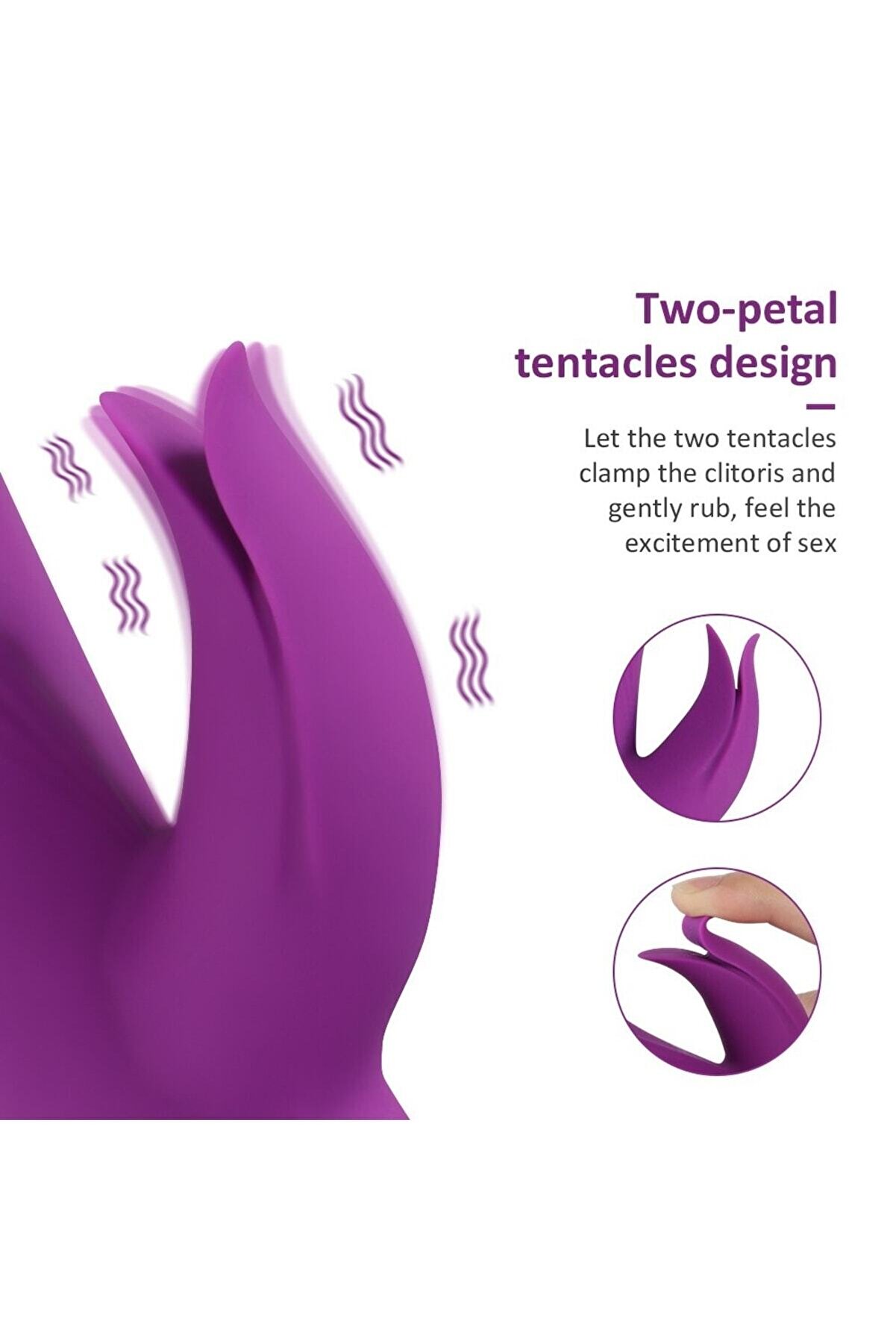 Erox Booker 7 Mod Flexi̇ble Esnek Şarjlı Rabbi̇t Vi̇brat&ouml;r