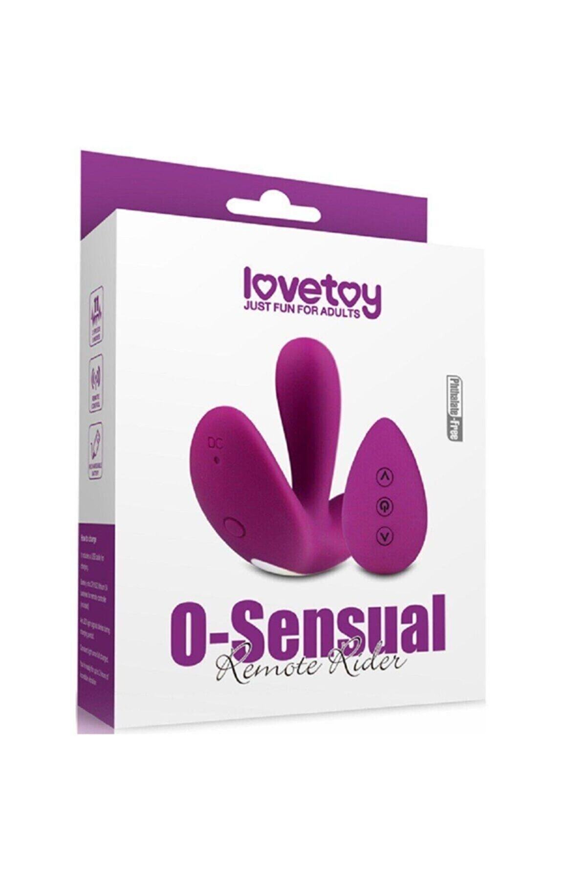 Lovetoy 3 B&ouml;lge Uyarımı Sağlayan Kumandalı Gi̇yi̇lebi̇li̇r Vi̇brat&ouml;r Lv431211 Gg1-V841