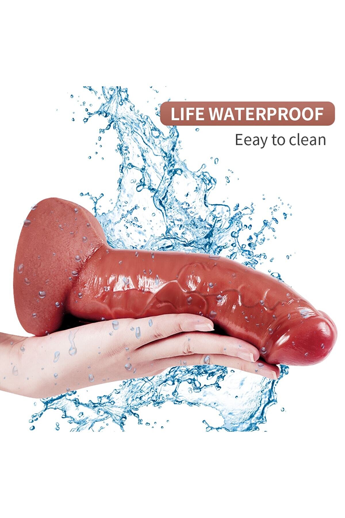 Erox Tom Uzaktan Kumandalı Ti̇treşi̇mli̇ Reali̇sti̇k Peni̇s Vi̇brat&ouml;r