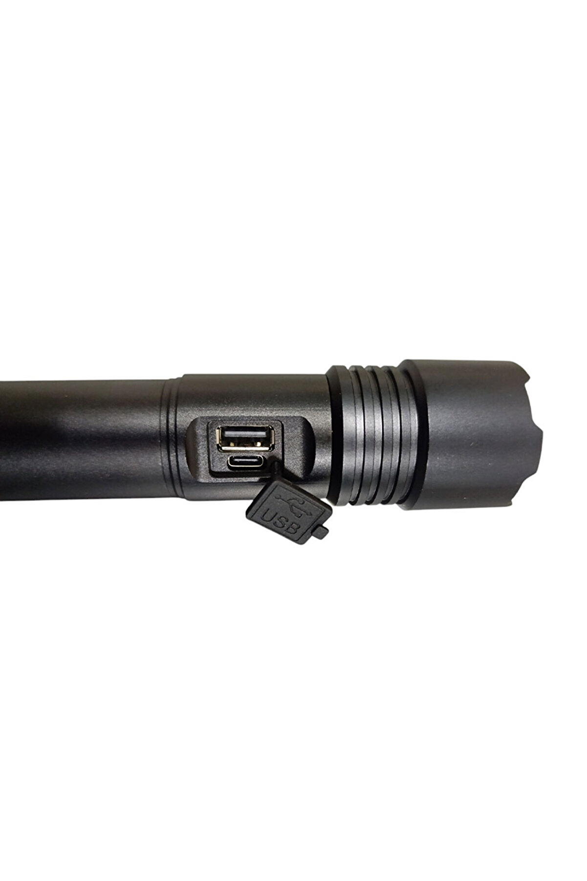 1300 Lümen Tg Led 2800 Mah Zoom Özelli̇kli̇ Şarj Edi̇lebi̇li̇r El Feneri̇ Sk3600