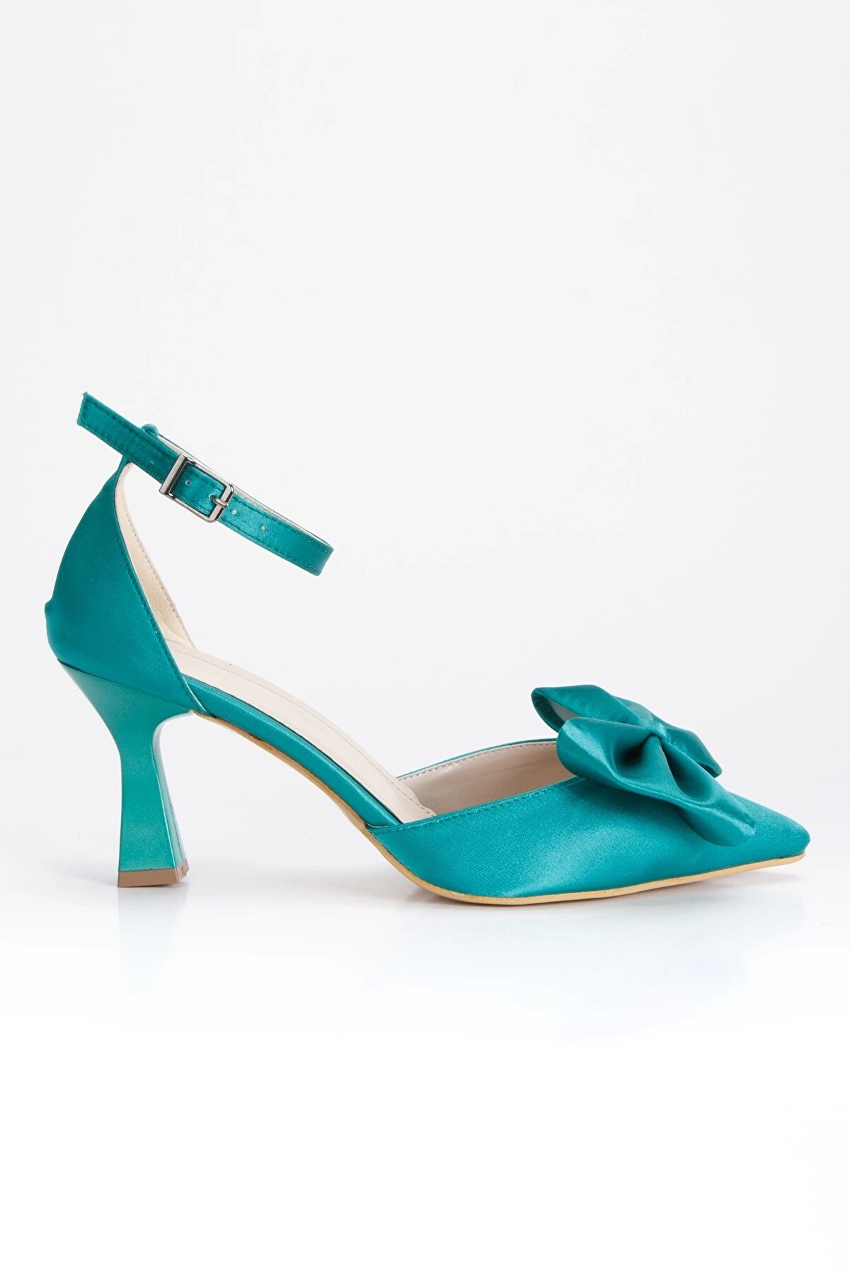 Gult Kadın Saten Ayakkabı