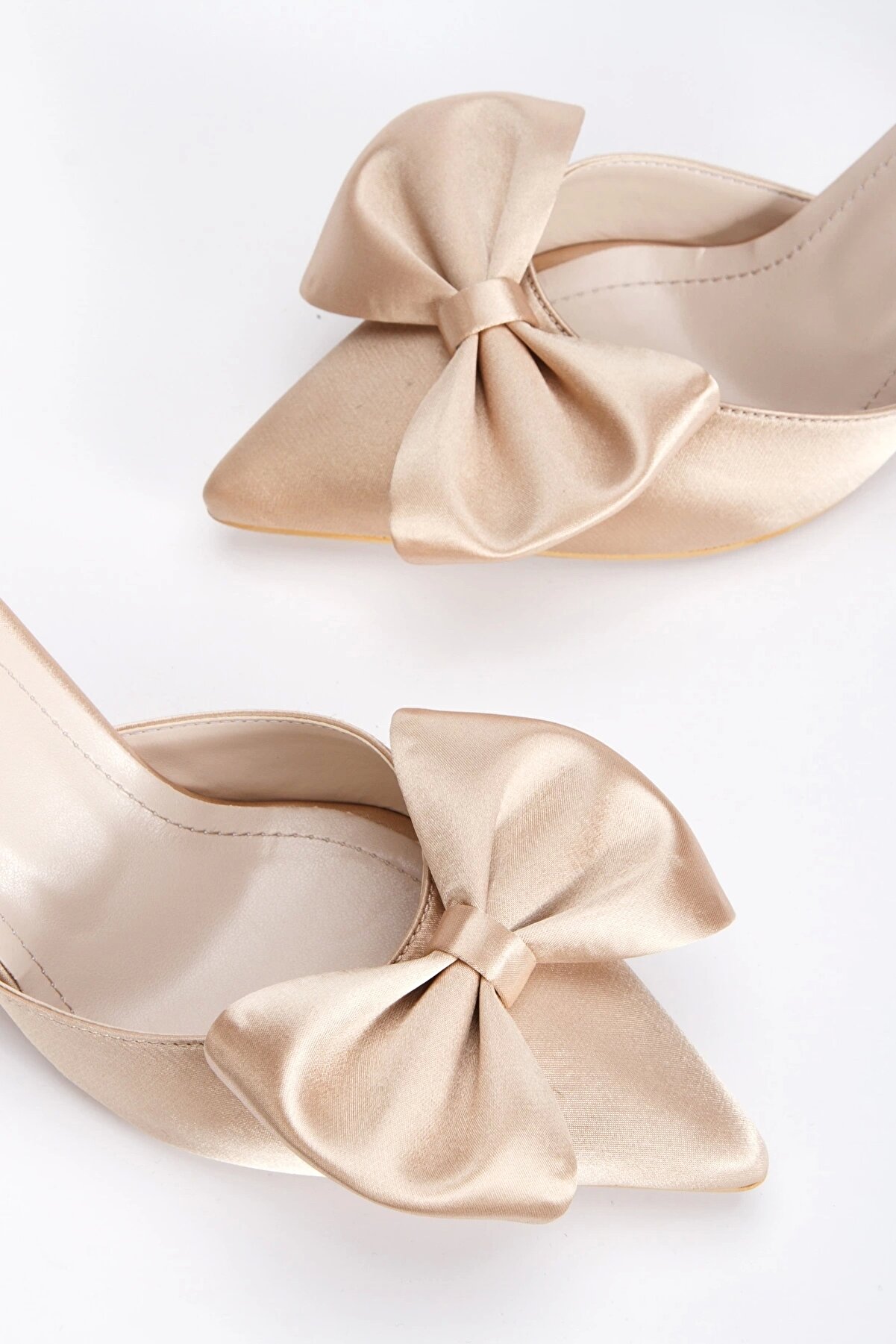 Gult Kadın Saten Ayakkabı