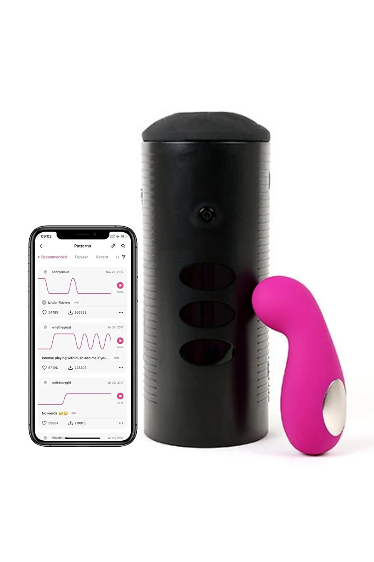 Erox Ki̇i̇roo Ti̇tan Cli̇ona İnteracti̇ve Couple Set