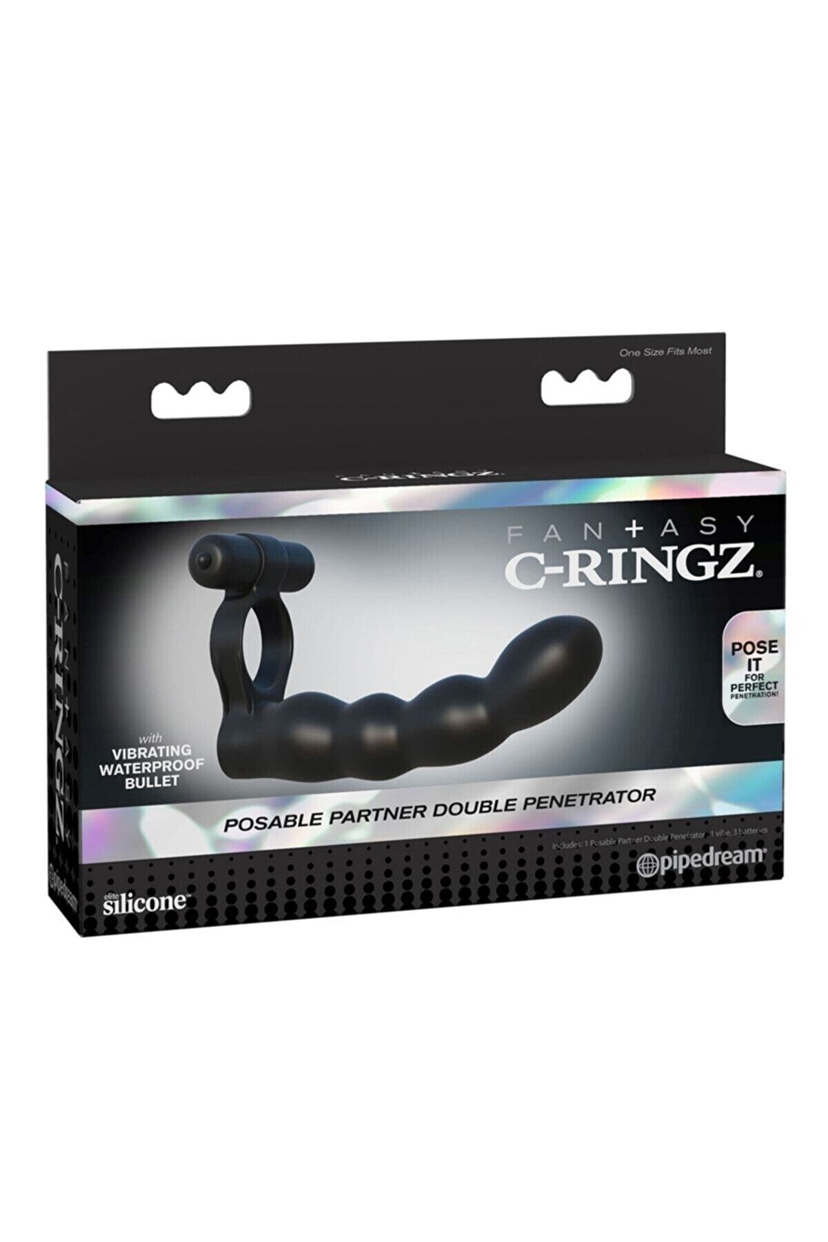 Erox Fantasy C-Ri̇ngz Partner Double Penetrator