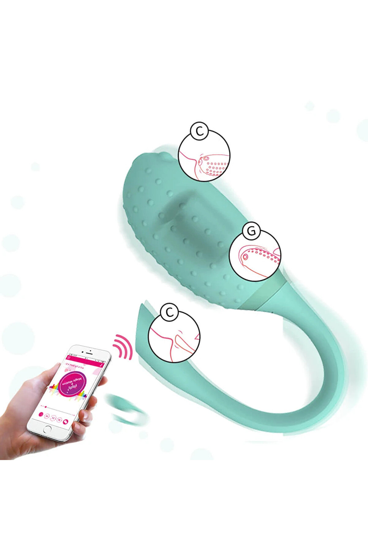 Erox Fugu Green Telefon Kotroll&uuml; Vi̇brat&ouml;r