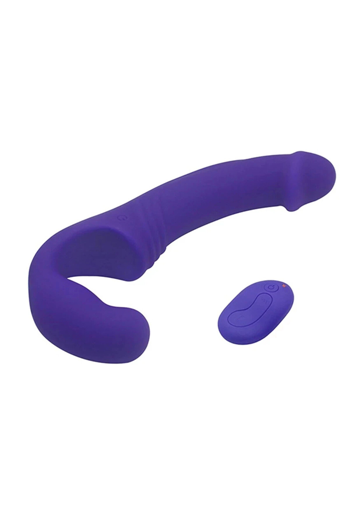 Erox Aphrodi̇si̇a Uzaktan Kumandalı Strapless Strap-On Vi̇brat&ouml;r
