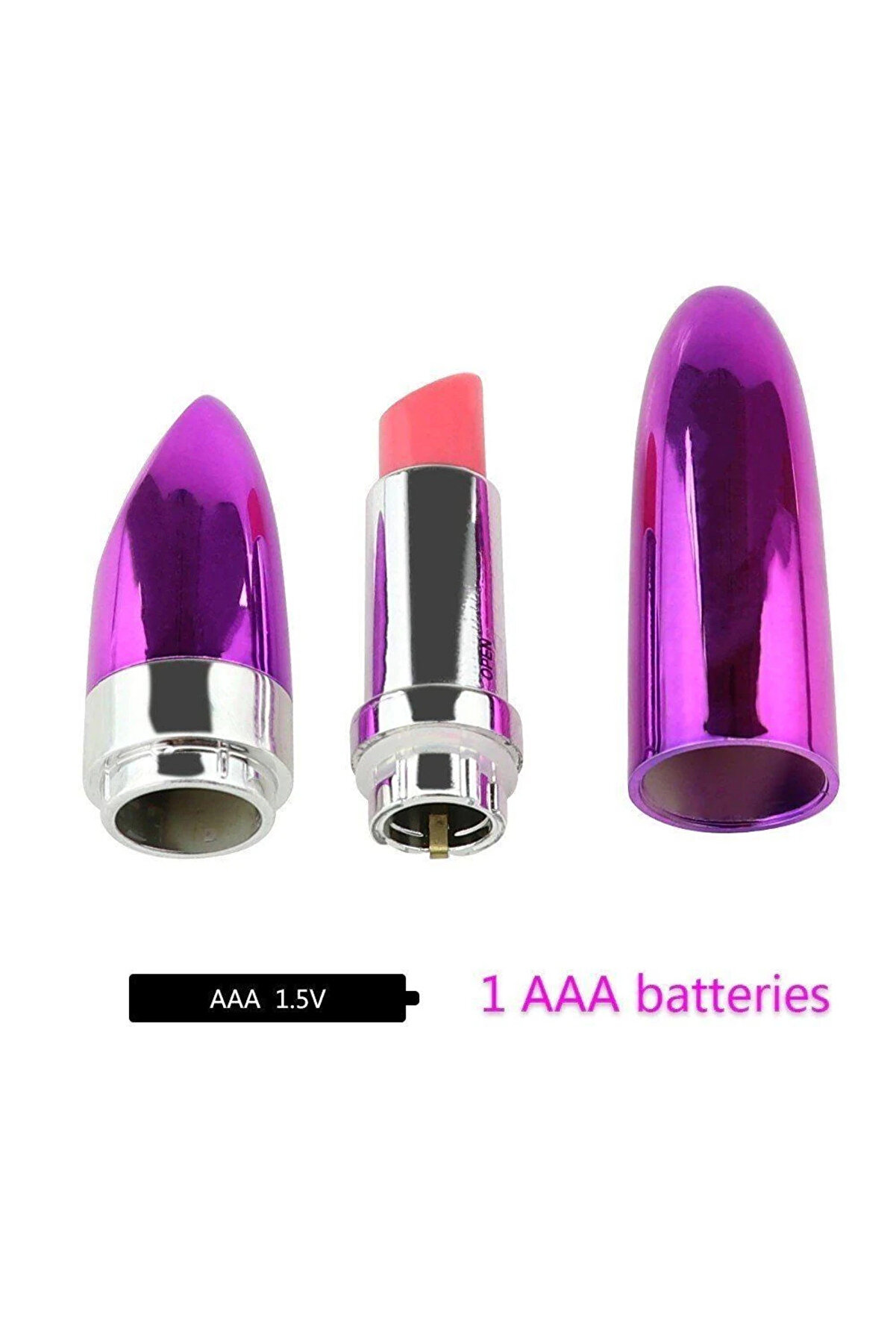 Erox Li̇psti̇ck Purple Mi̇ni̇ Ruj Vi̇brat&ouml;r