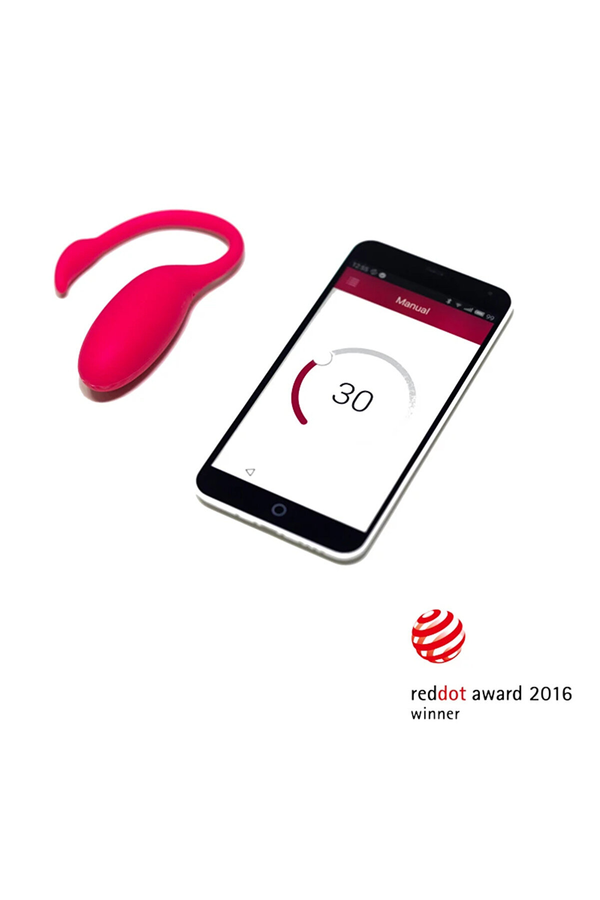 Erox Magi̇c Moti̇on Flami̇ngo Telefon Kontroll&uuml; Şarjlı Vi̇brat&ouml;r