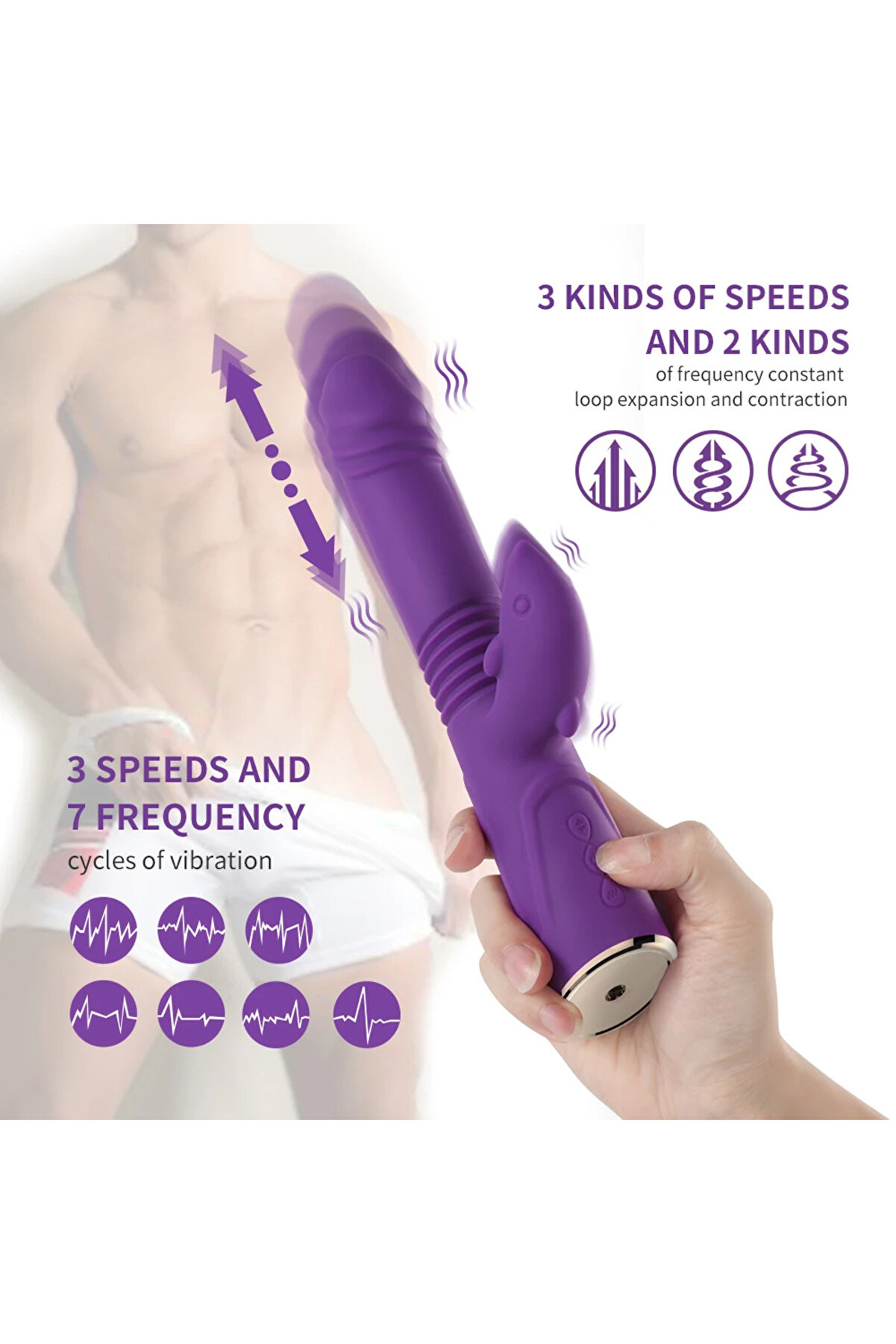 Erox Ri̇cky Sabi̇tlenebi̇li̇r İleri̇ Geri̇ Ve Kli̇toral Rabbi̇t Vi̇brat&ouml;r