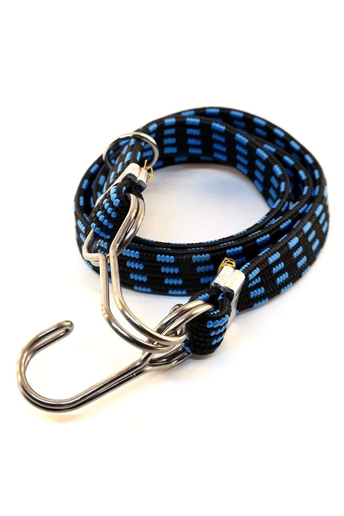 Oem Bagaj Lasti̇ği̇ Kalın &Ccedil;eli̇k Kancalı 15Mmx5Mmx1000Mm A Kali̇te Mavi̇