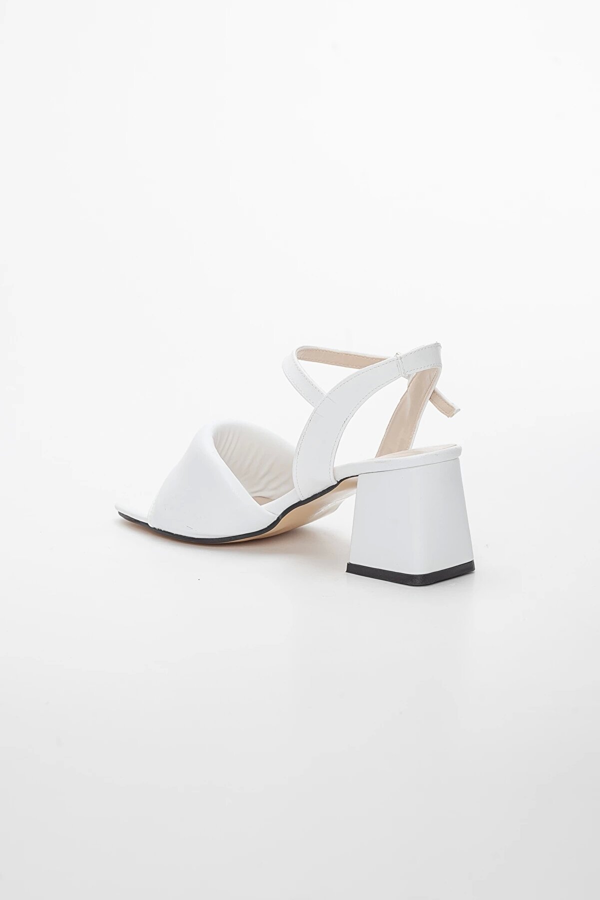 Gult Puf Kadın Yazlık Yumuşak Ayakkabı Beyaz