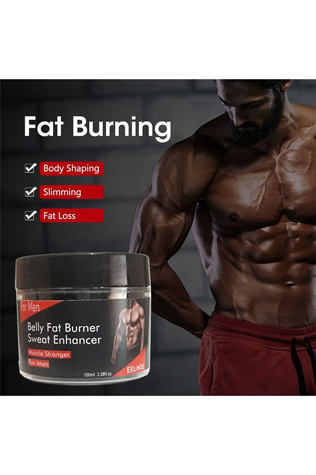 Belly Fat Burner For Man - Erkek Hızlı Krem 100Ml