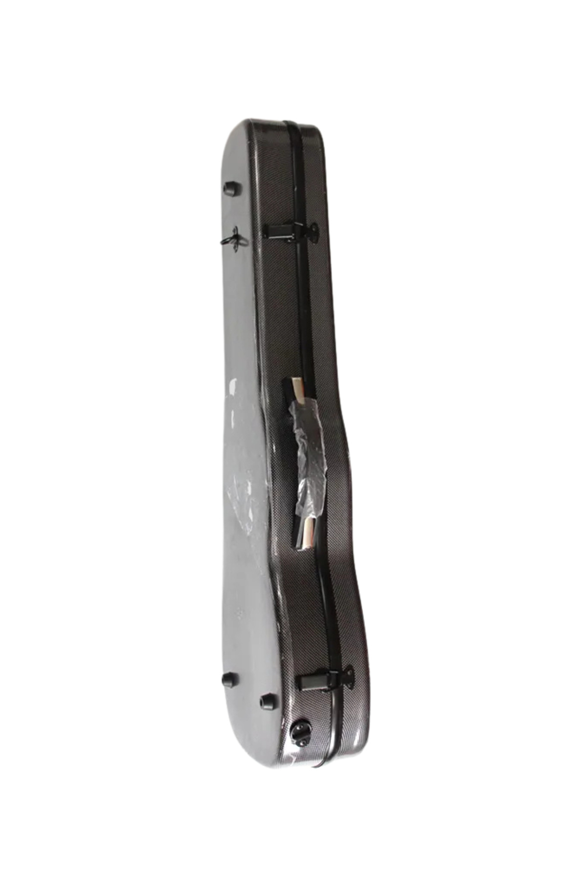 K&ouml;hner Fi̇ber Karbon Desenli̇ 4/4 Keman Kutusu (Hardcase)