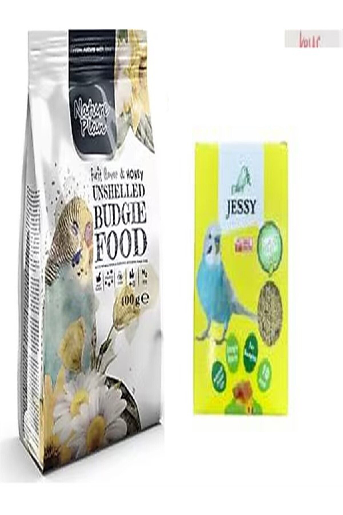 Natura Muhabbet Kuşu Yemi̇ 1 Kg Ve Kuşlarınız İ&ccedil;i̇n Ballık Kraker