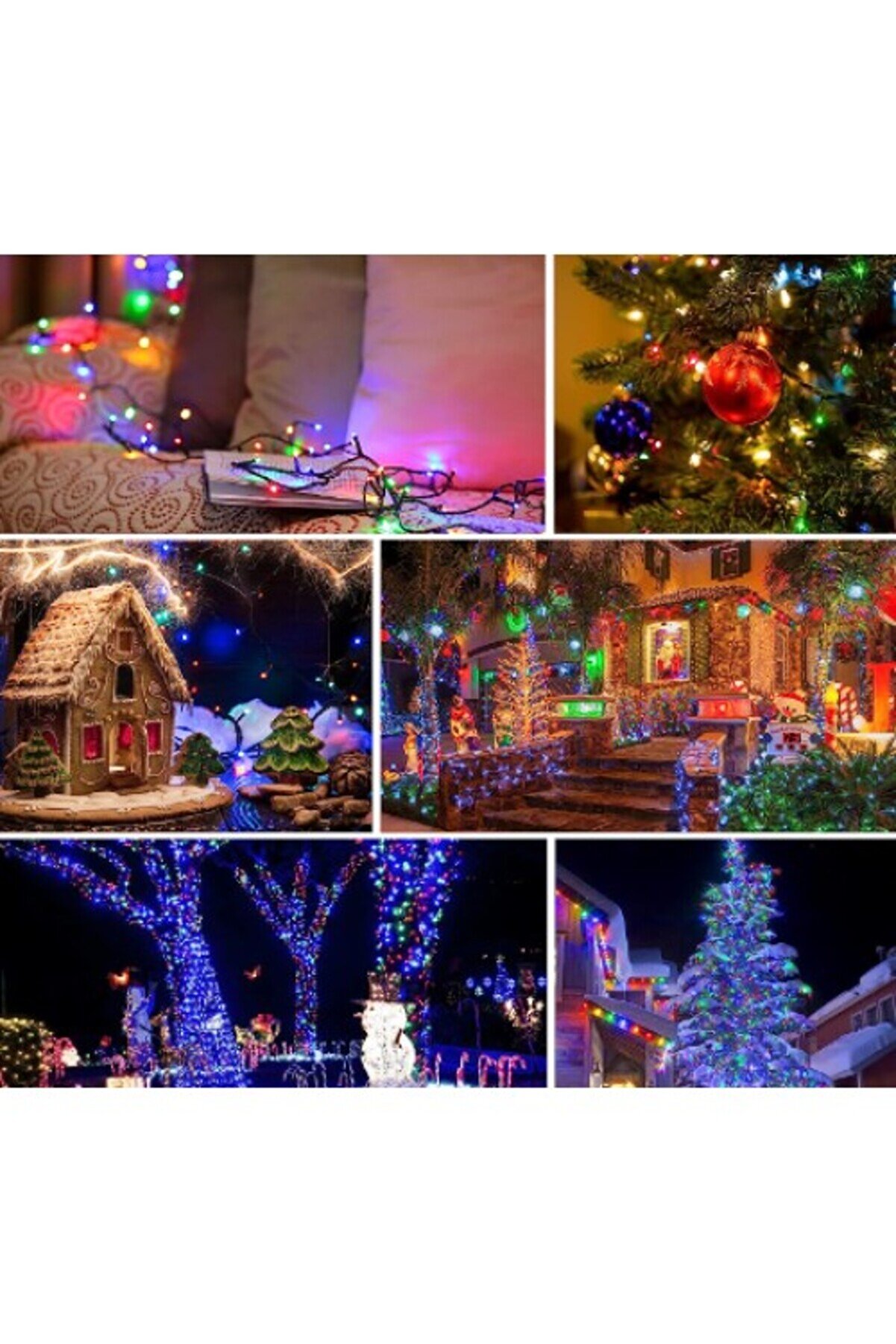 11M 100 Led Rgb Solar