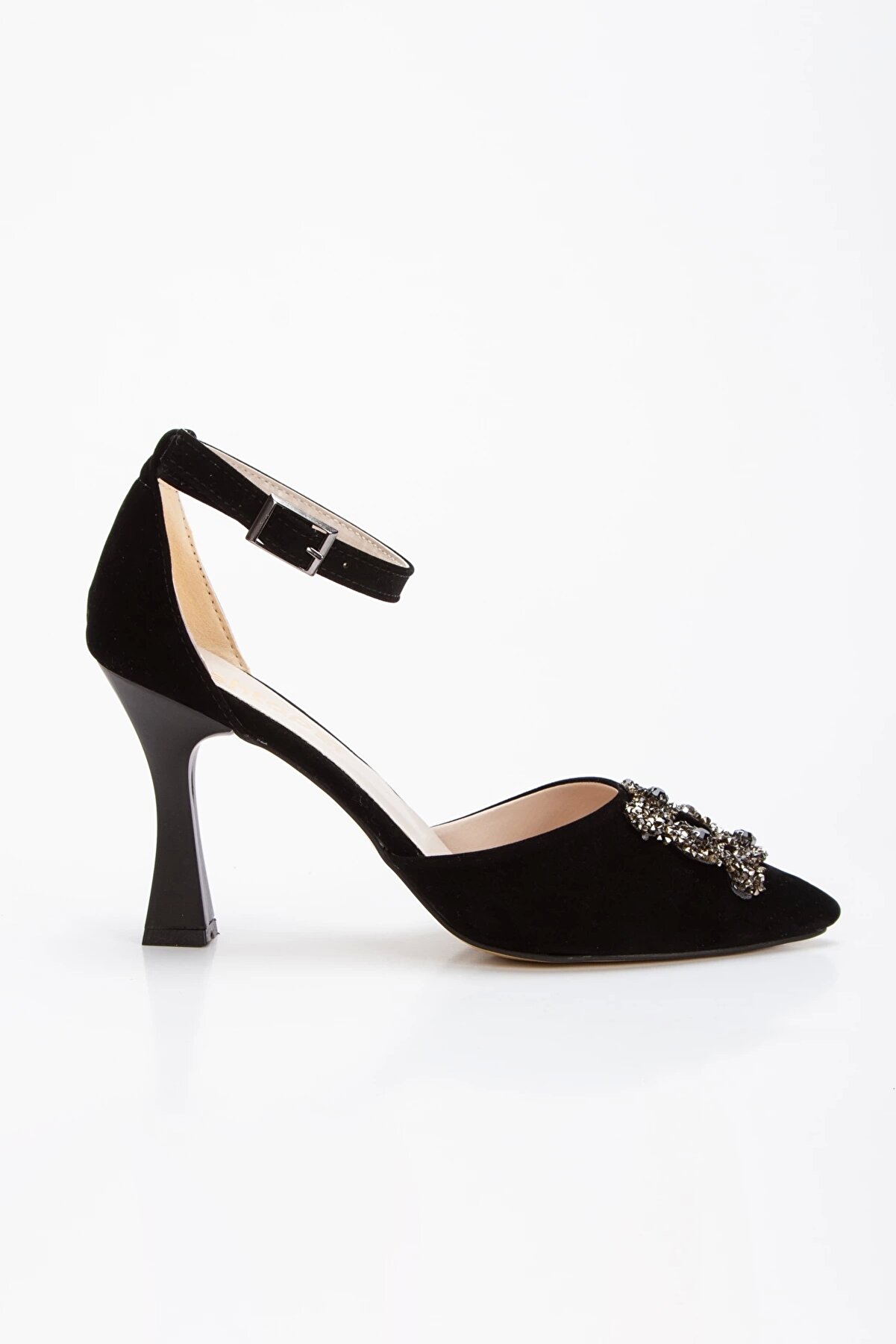 Gult Kadın Özel Topuklu Ayakkabı Süet