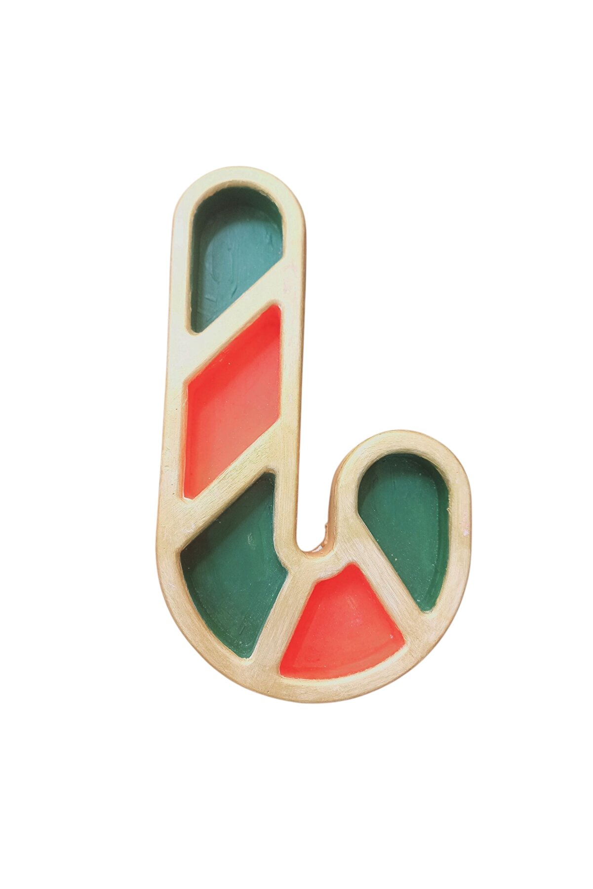 Kalıpcınızburada Yeni̇ Yıl Şekeri̇ Si̇li̇kon Kalıp - K7550