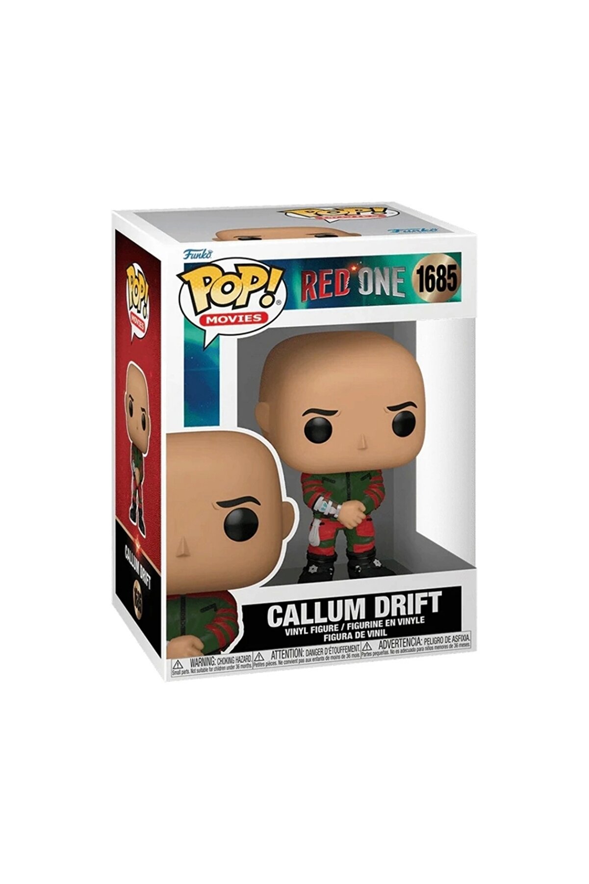 Nessi̇world Funko Pop Movi̇es The Red One - Callum Dri̇ft