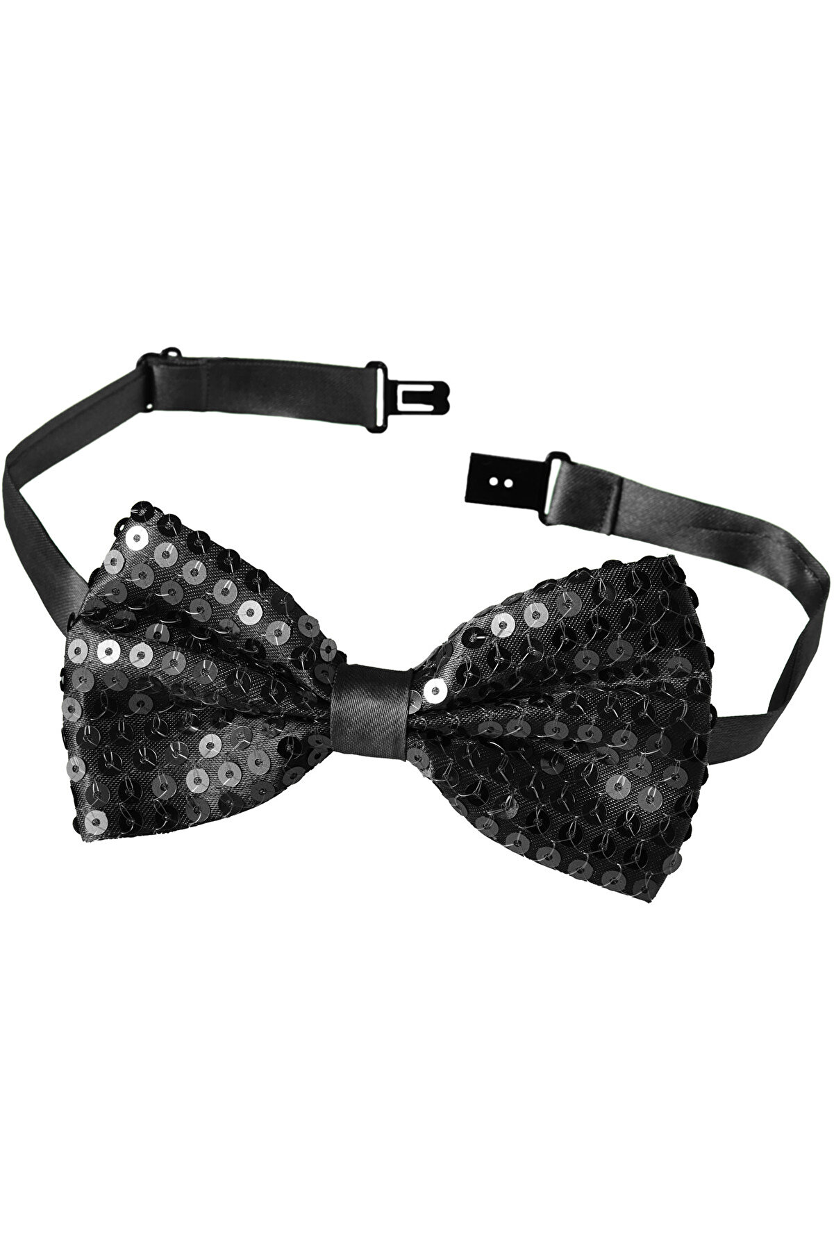 Ethab Ti̇caret Si̇yah Payetli̇ Pullu Papyon