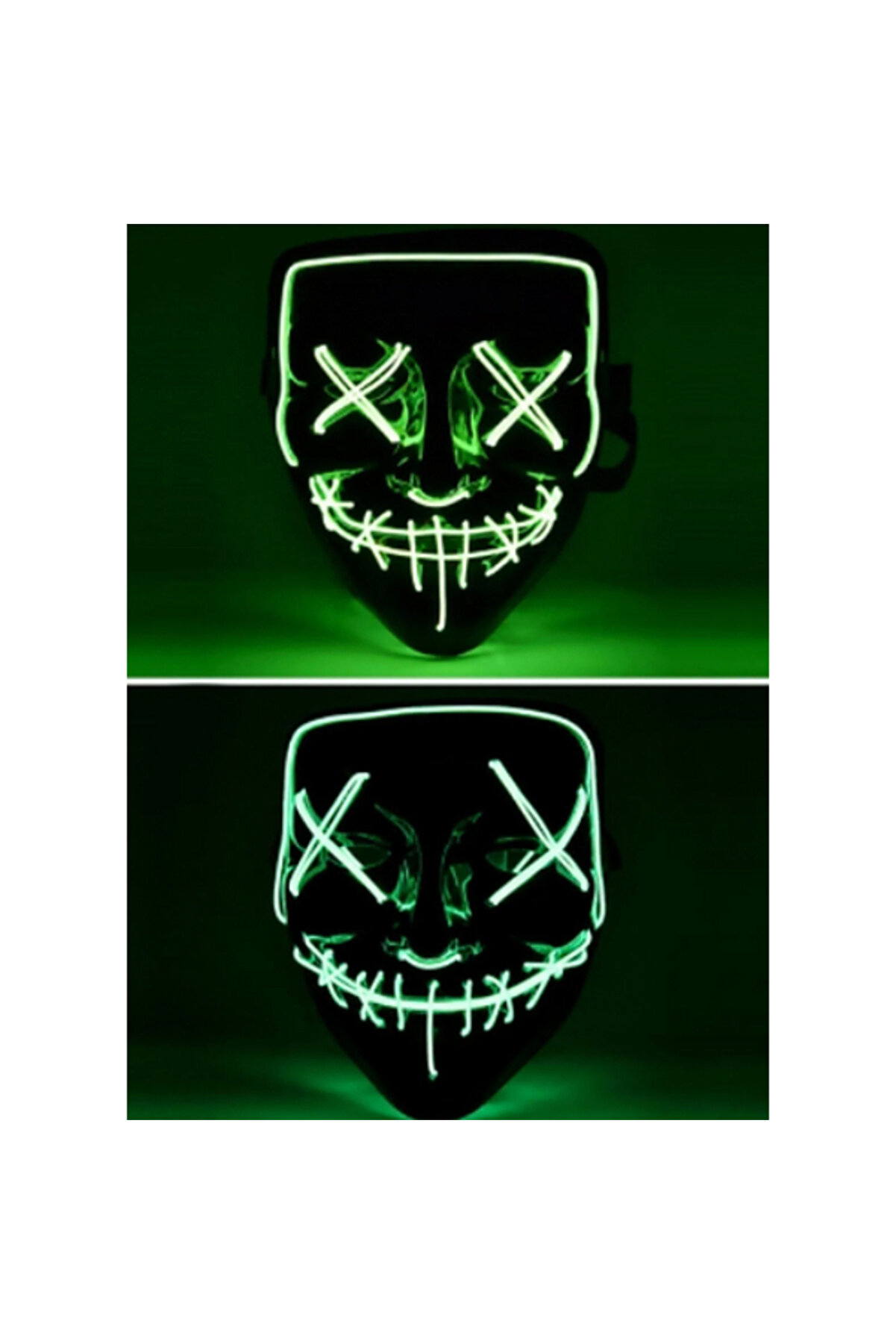 Ethab Ti̇caret Led Işıklı Yeşi̇l Maske