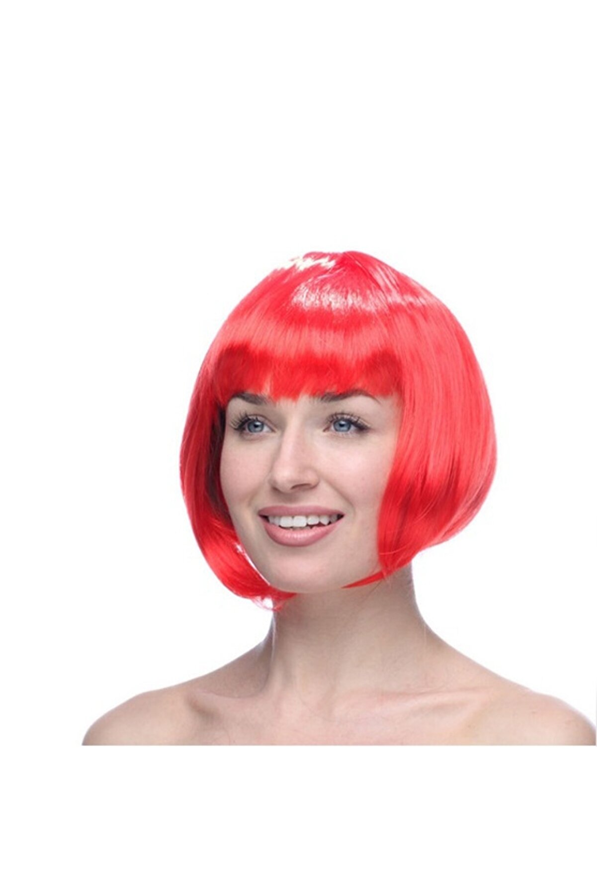 Ethab Ti̇caret Kırmızı Peruk Sa&ccedil;