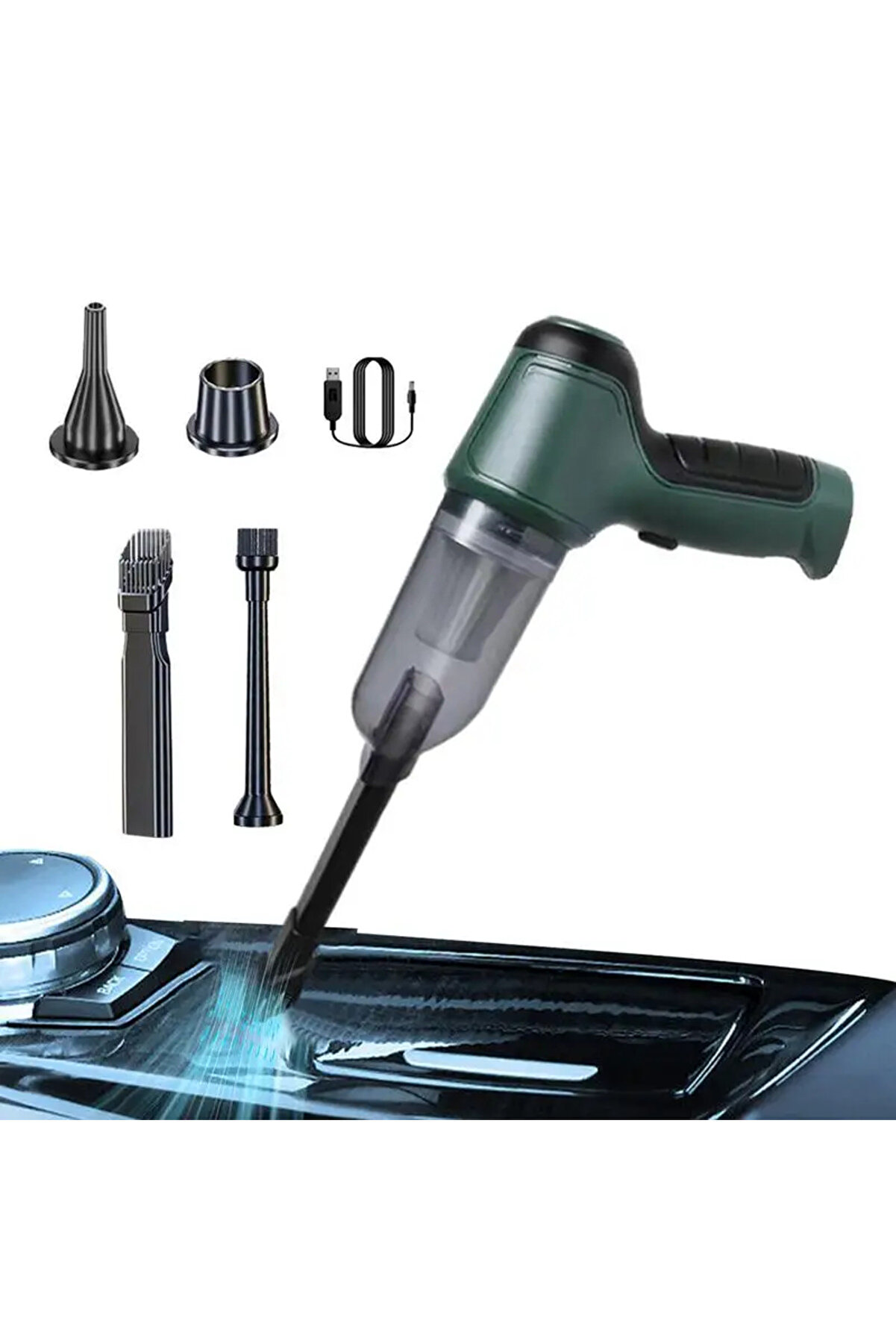 Ethab Ti̇caret Ai̇r Blower Araba S&uuml;p&uuml;rgesi̇ Yeşi̇l