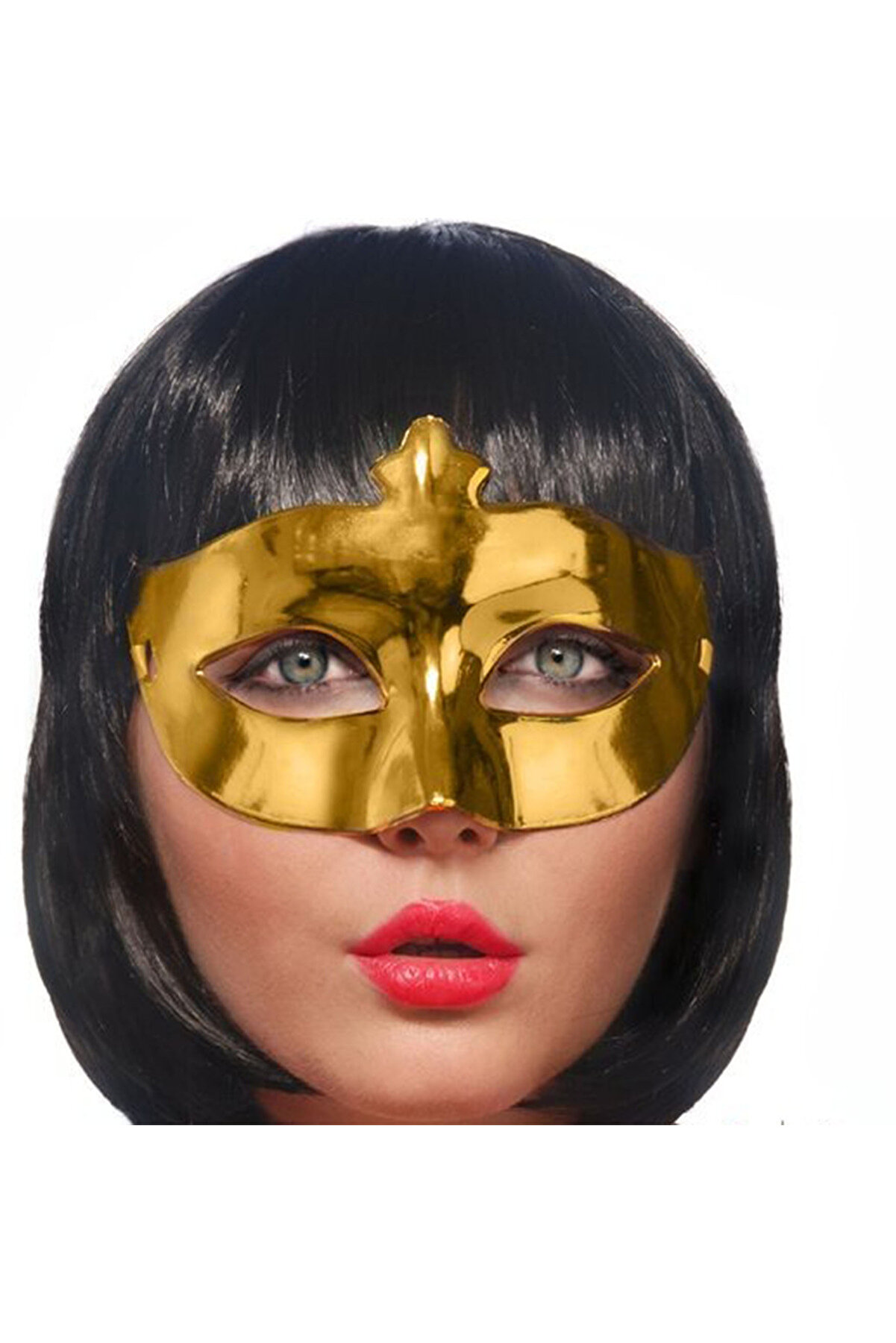 Ethab Ti̇caret Altın Renk Ekstra Parlak Balo Maskesi̇