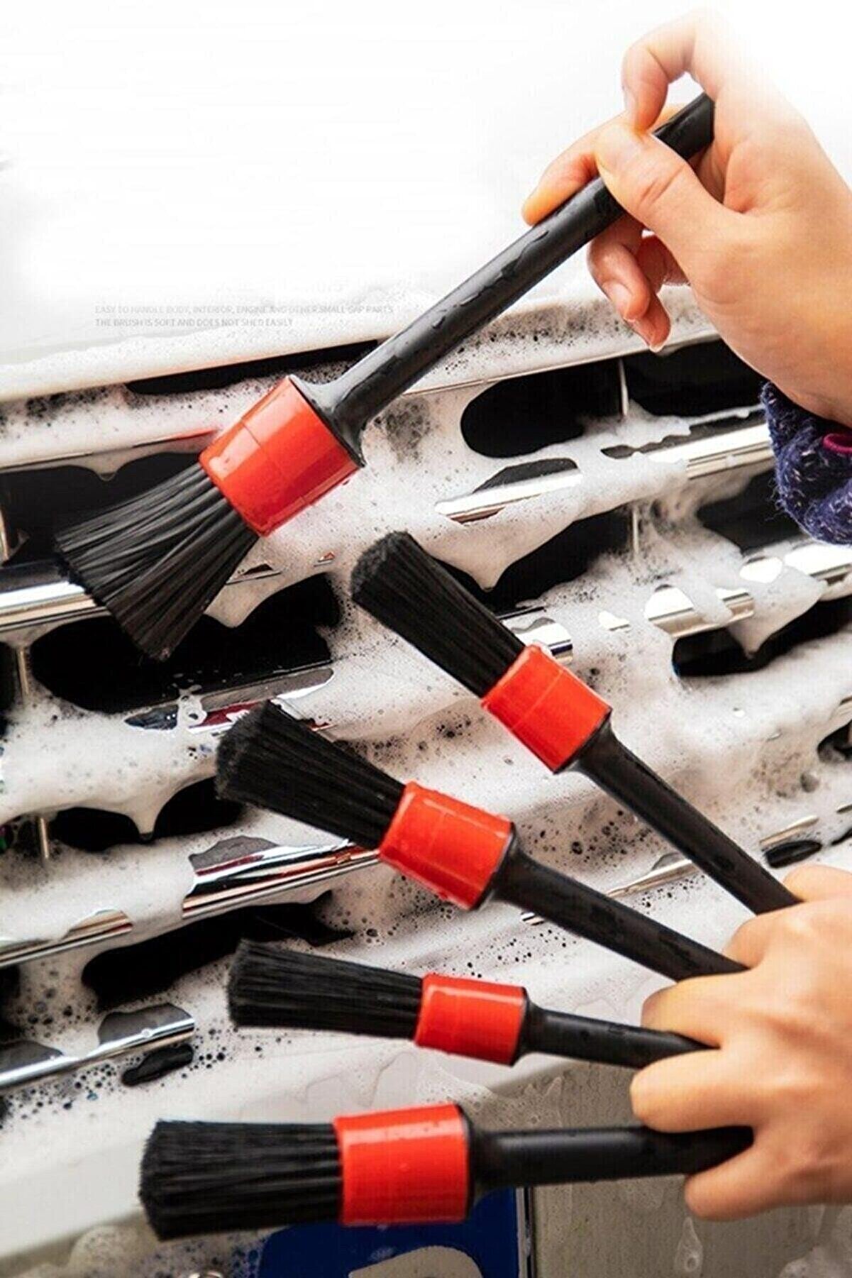 Ethab Ti̇caret Detai̇l Dash Brush Oto Temi̇zli̇k Fır&ccedil;a Seti̇