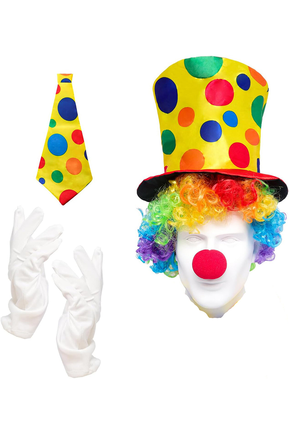 Ethab Ti̇caret Renkli̇ Palya&ccedil;o Kost&uuml;m Seti̇ &ndash; 5 Par&ccedil;a Aksesuar