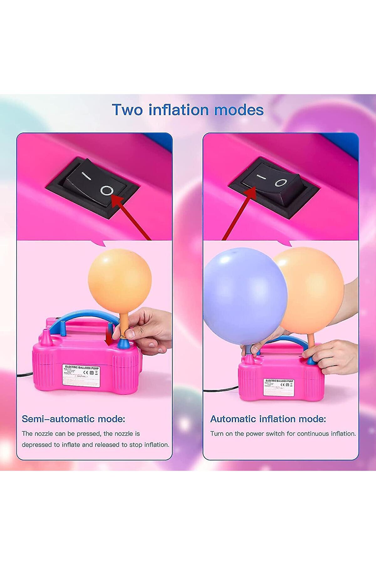 Ethab Ti̇caret Elektri̇kli̇ Balon Şi̇şi̇rme Maki̇nesi̇