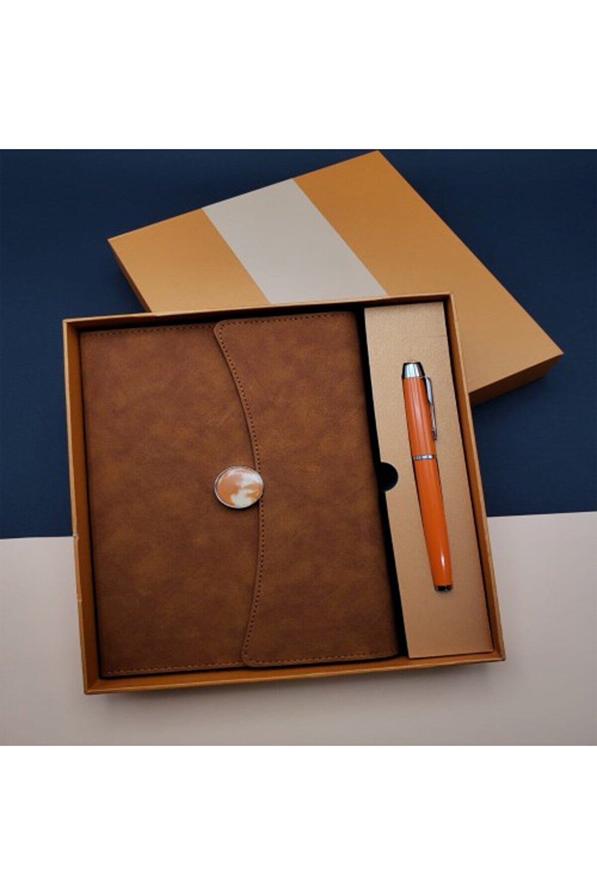 Kutulu Defter Kalem Set