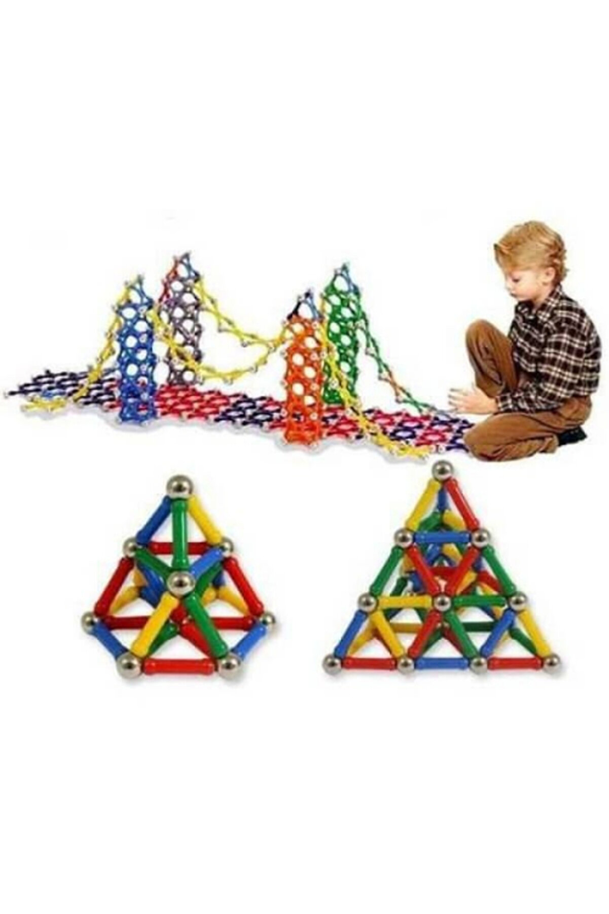 Ethab Ti̇caret Manyeti̇k Lego Seti̇ 37 Par&ccedil;a