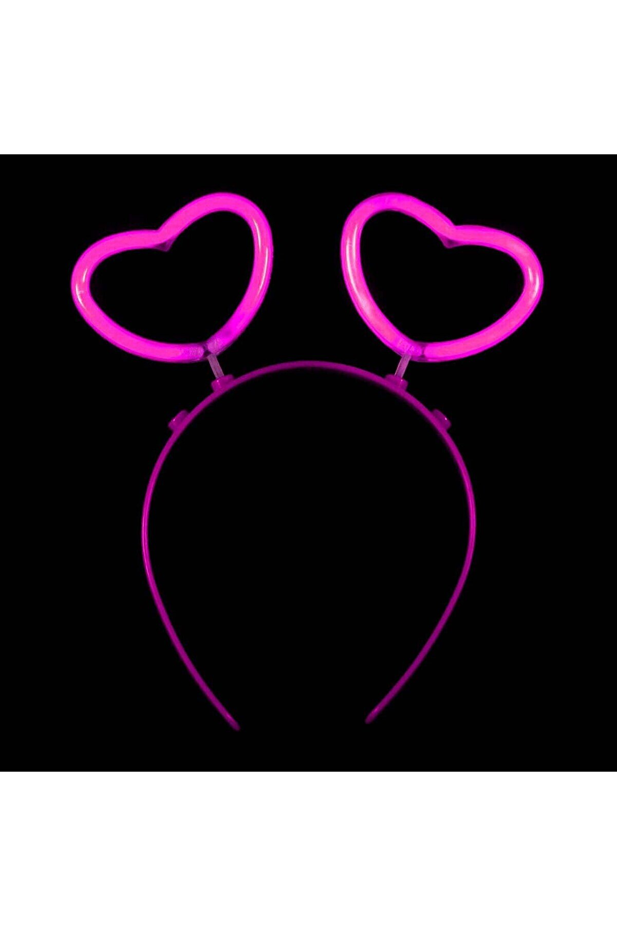 Ethab Ti̇caret Glow Sti̇ck Karanlıkta Yanan Fosforlu Kalp Ta&ccedil; 12 Adet