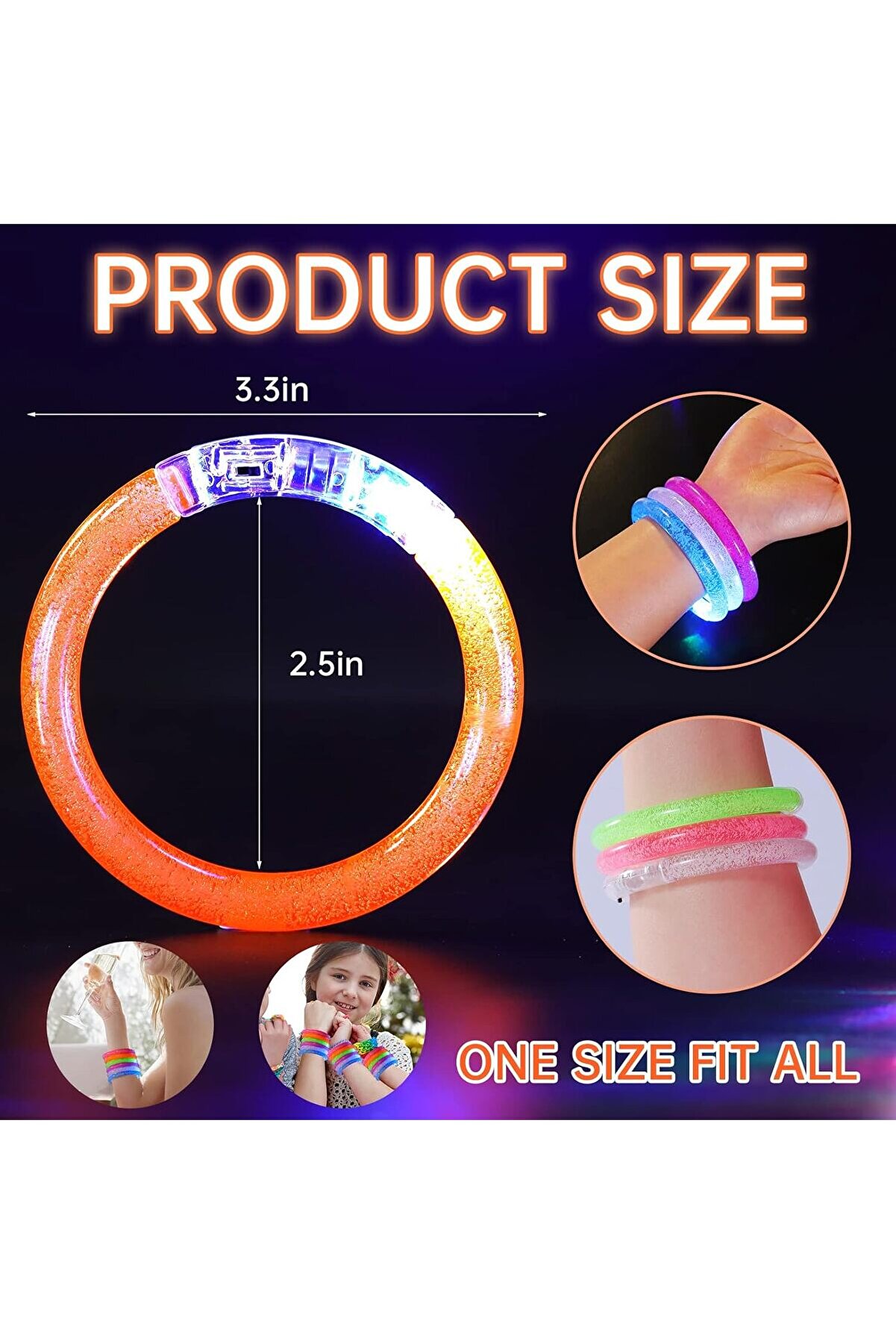 Ethab Ti̇caret Led Işıklı Pi̇lli̇ Bi̇lekli̇k