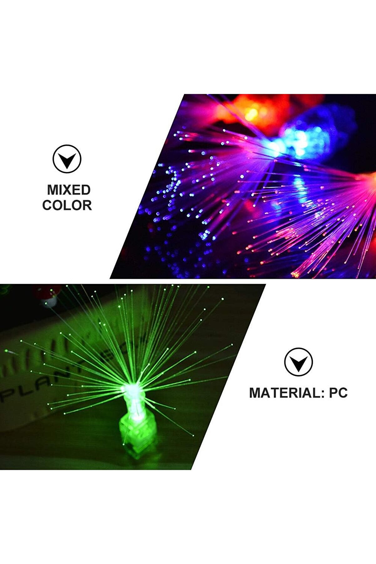 Ethab Ti̇caret Led Işıklı Renkli̇ P&uuml;sk&uuml;ller