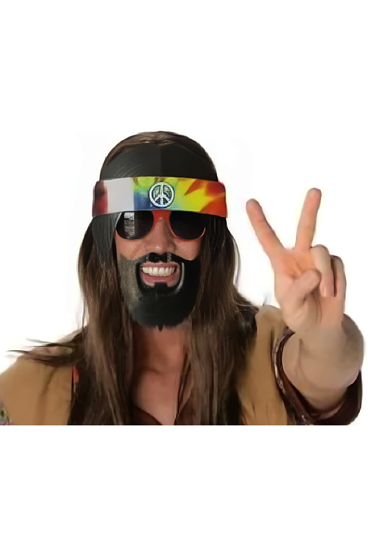 Ethab Ti̇caret Si̇yah Sa&ccedil;lı Bandana Hi̇ppi̇ Parti̇ G&ouml;zl&uuml;ğ&uuml;