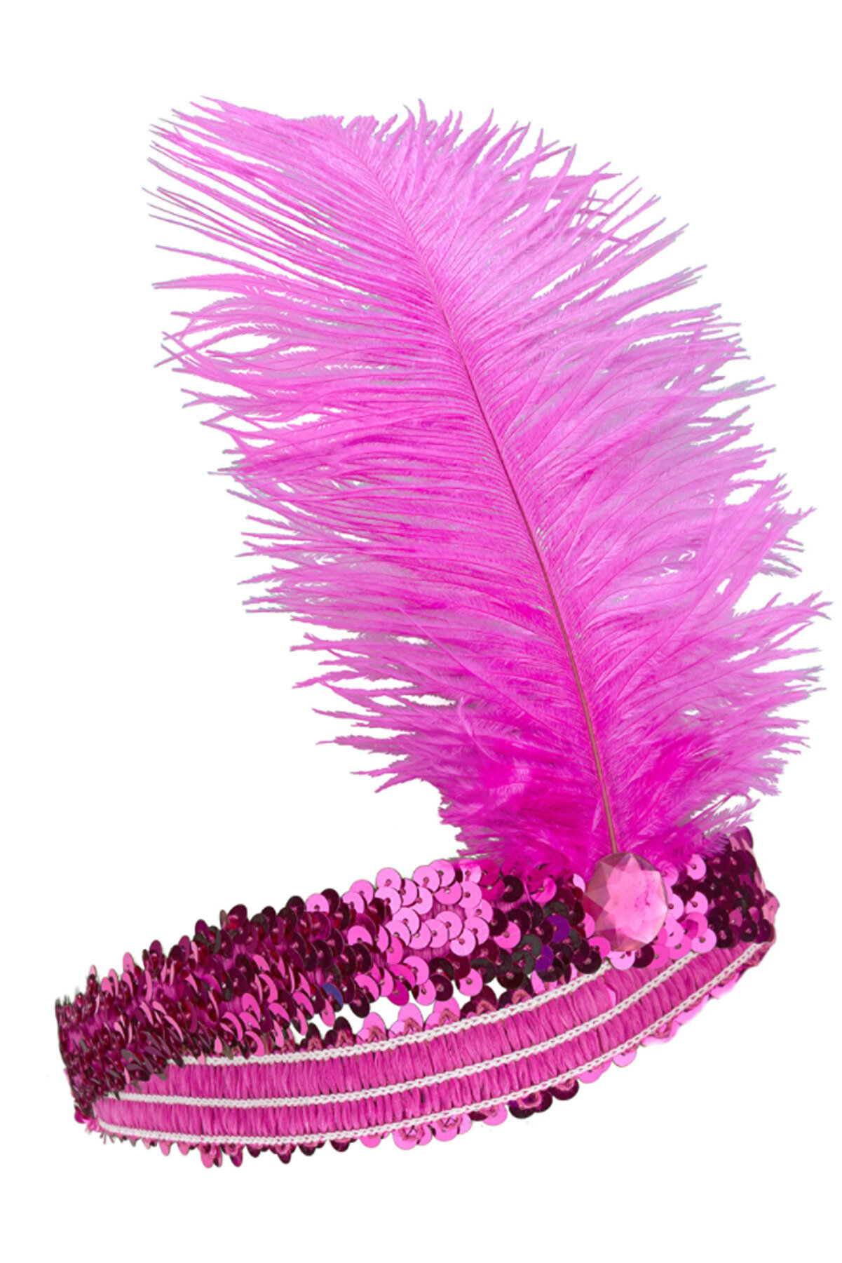 Ethab Ti̇caret Fuşya Renk &Ccedil;arli̇ston Sa&ccedil; Bandı