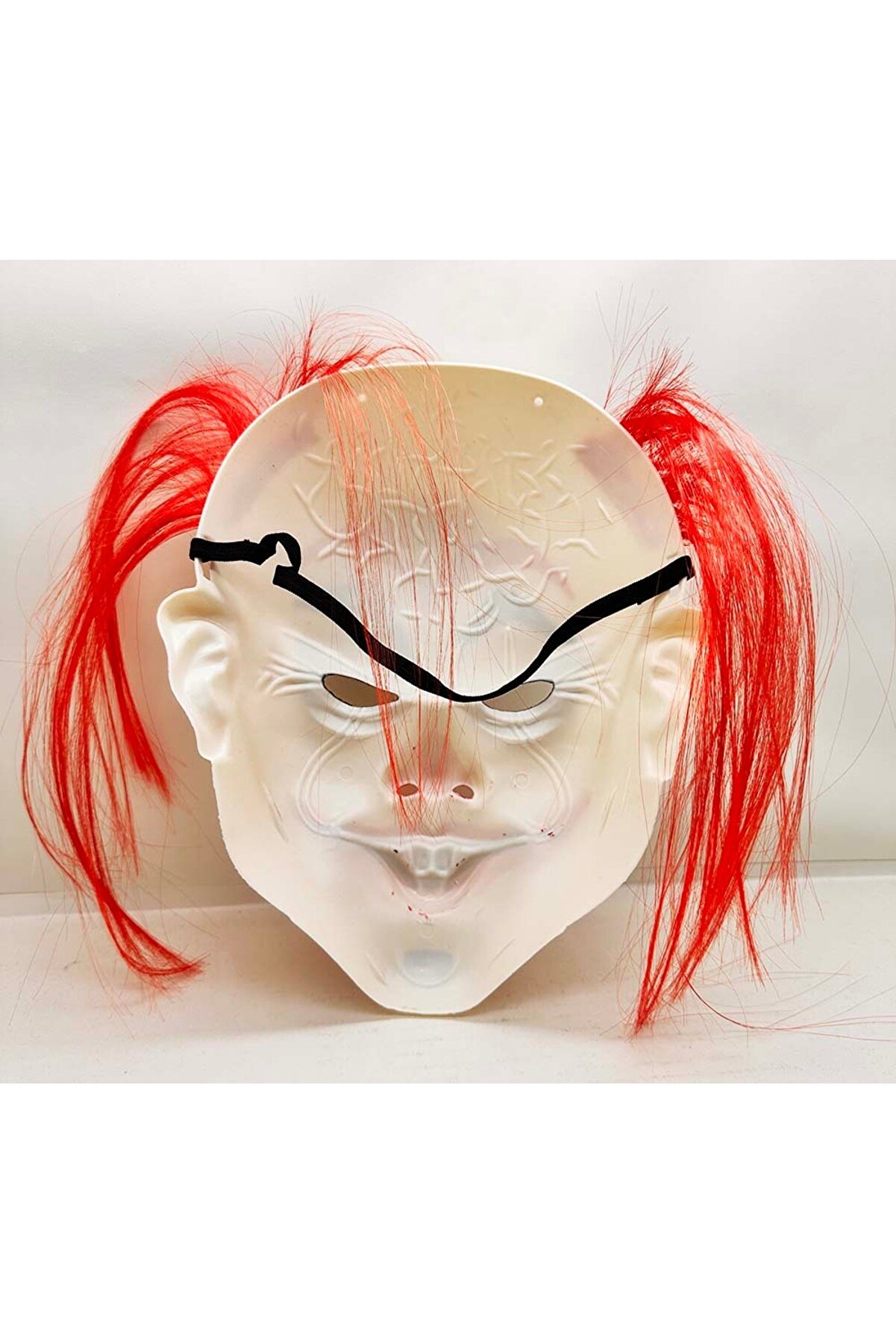 Ethab Ti̇caret Kızıl Sa&ccedil;lı Joker Palya&ccedil;o Maskesi̇