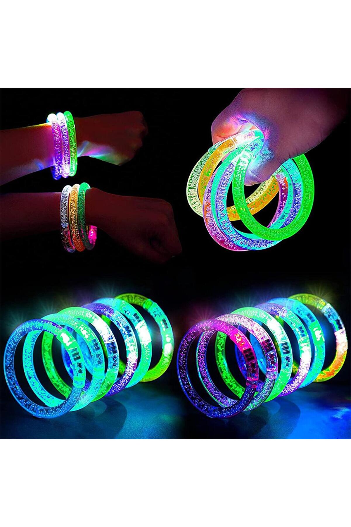 Ethab Ti̇caret Led Işıklı Pi̇lli̇ Bi̇lekli̇k