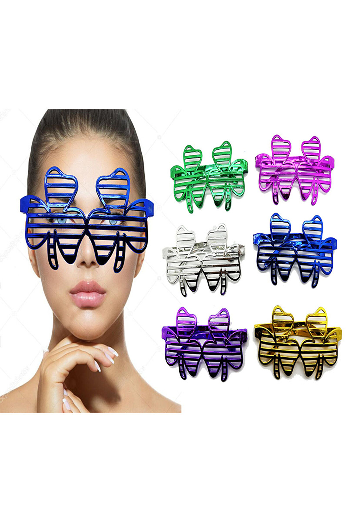 Ethab Ti̇caret Metali̇ze Parlak Yaprak Panjur Parti̇ G&ouml;zl&uuml;ğ&uuml;