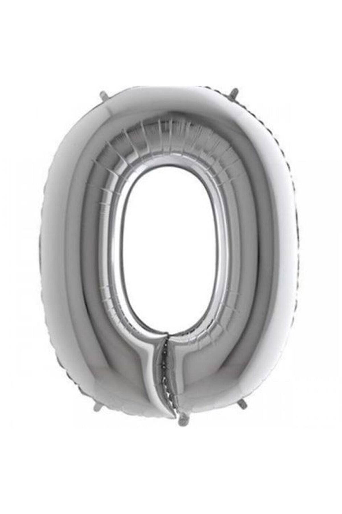 Ethab Ti̇caret G&uuml;m&uuml;ş Rengi̇ Folyo Balon 1 Metre