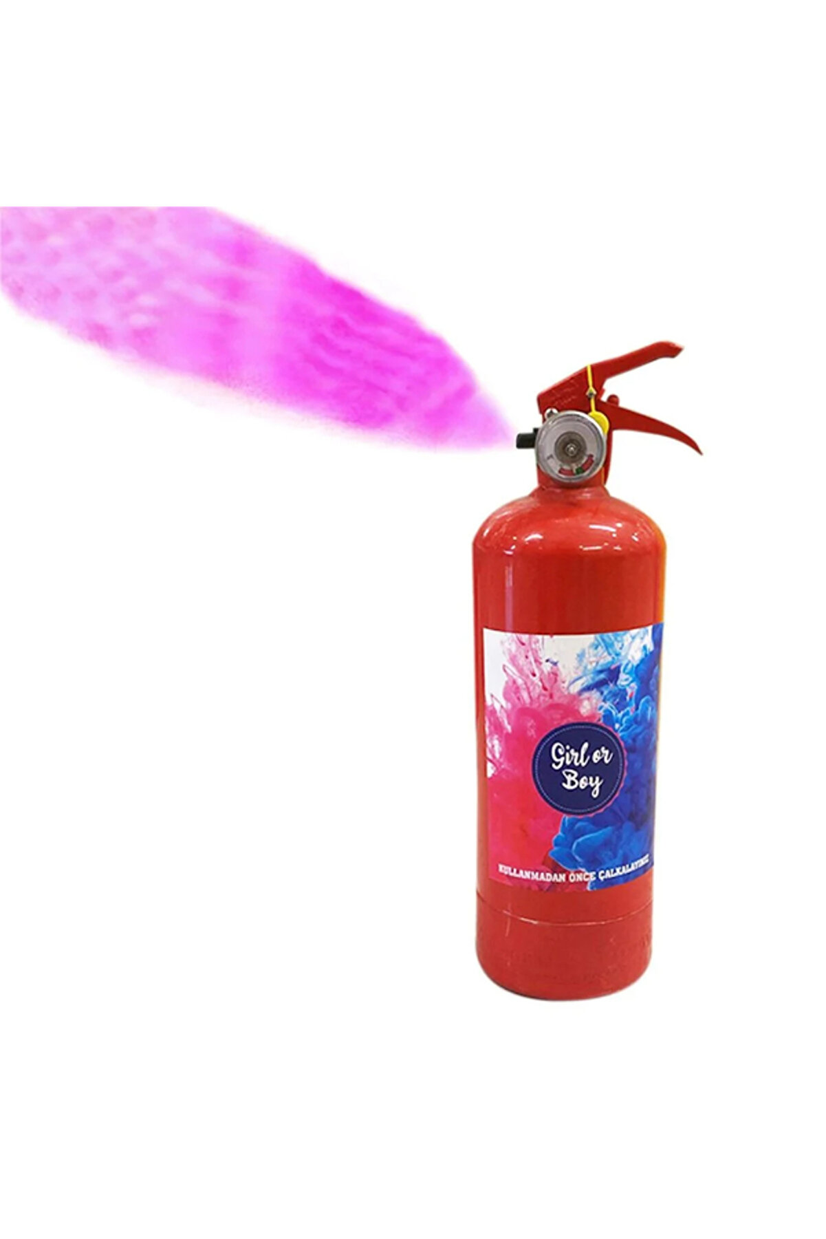 Ethab Ti̇caret Ci̇nsi̇yet T&uuml;p&uuml; - Gender Reveal Parti̇si̇ T&uuml;p&uuml; Pembe Renk