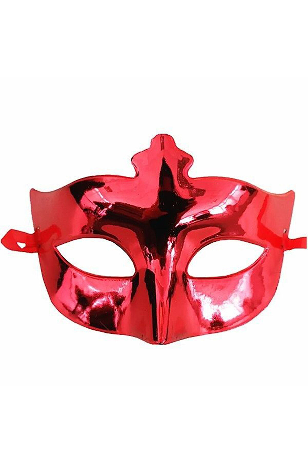 Ethab Ti̇caret Kırmızı Renk Parlak Balo Maskesi̇