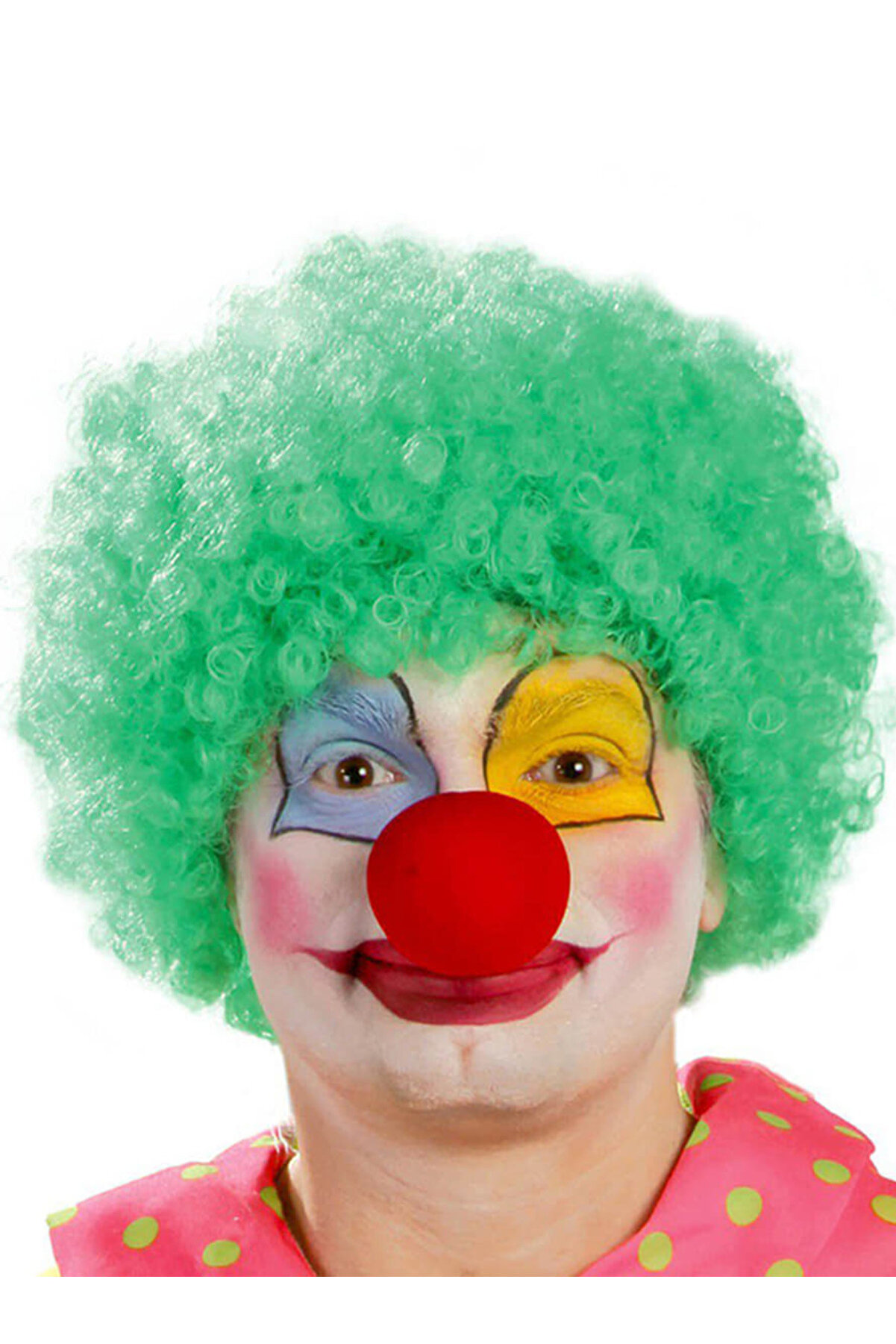 Ethab Ti̇caret Yeşi̇l Renk Kıvırcık Afro Palya&ccedil;o Seti̇