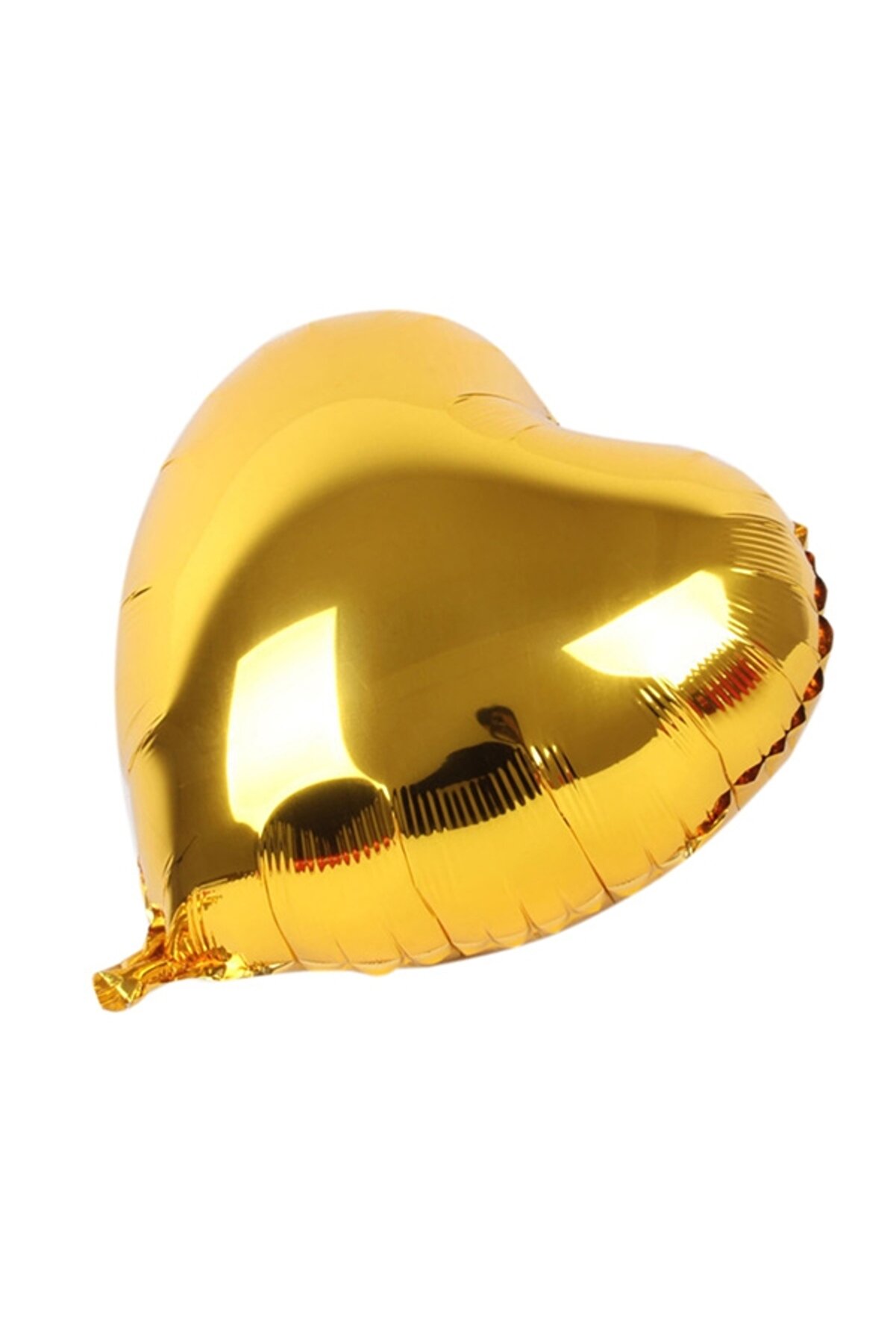 Ethab Ti̇caret Altın Sarısı Kalp Folyo Balon 45 Cm.