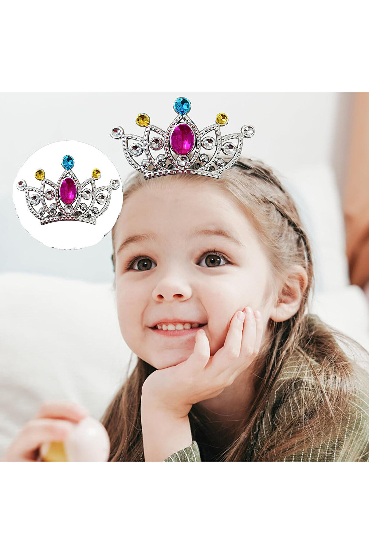 Ethab Ti̇caret G&uuml;m&uuml;ş Taraklı Prenses Tacı 2 No