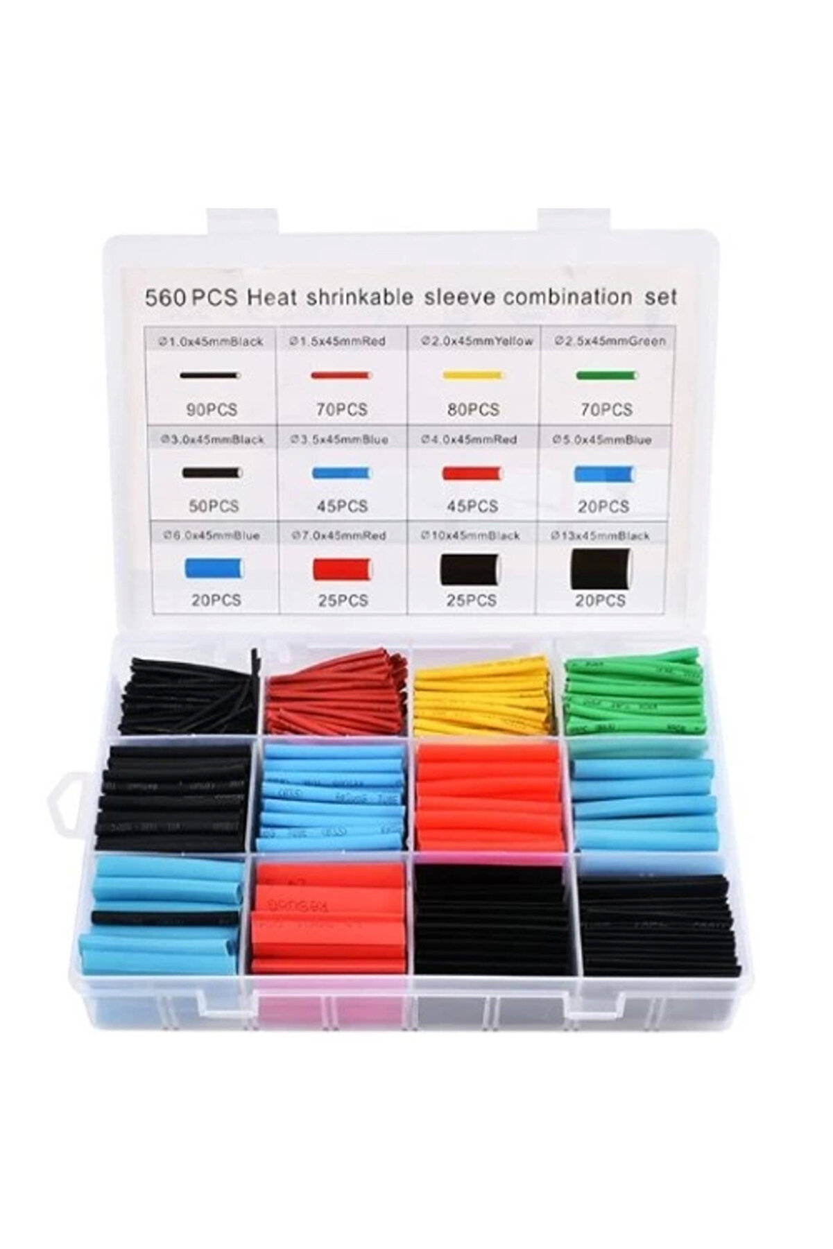 gizmurstore Kablo Koruyucu  Uyumlu Makaron Seti 560 Parça