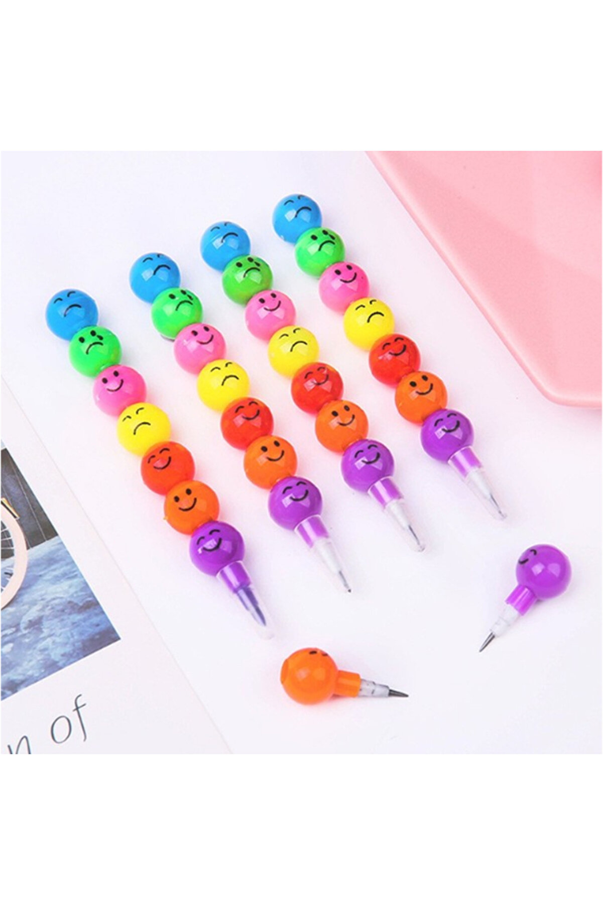 Ethab Ti̇caret Emoji̇li̇ Yumurtlayan Kalem Seti̇ 4 L&uuml;