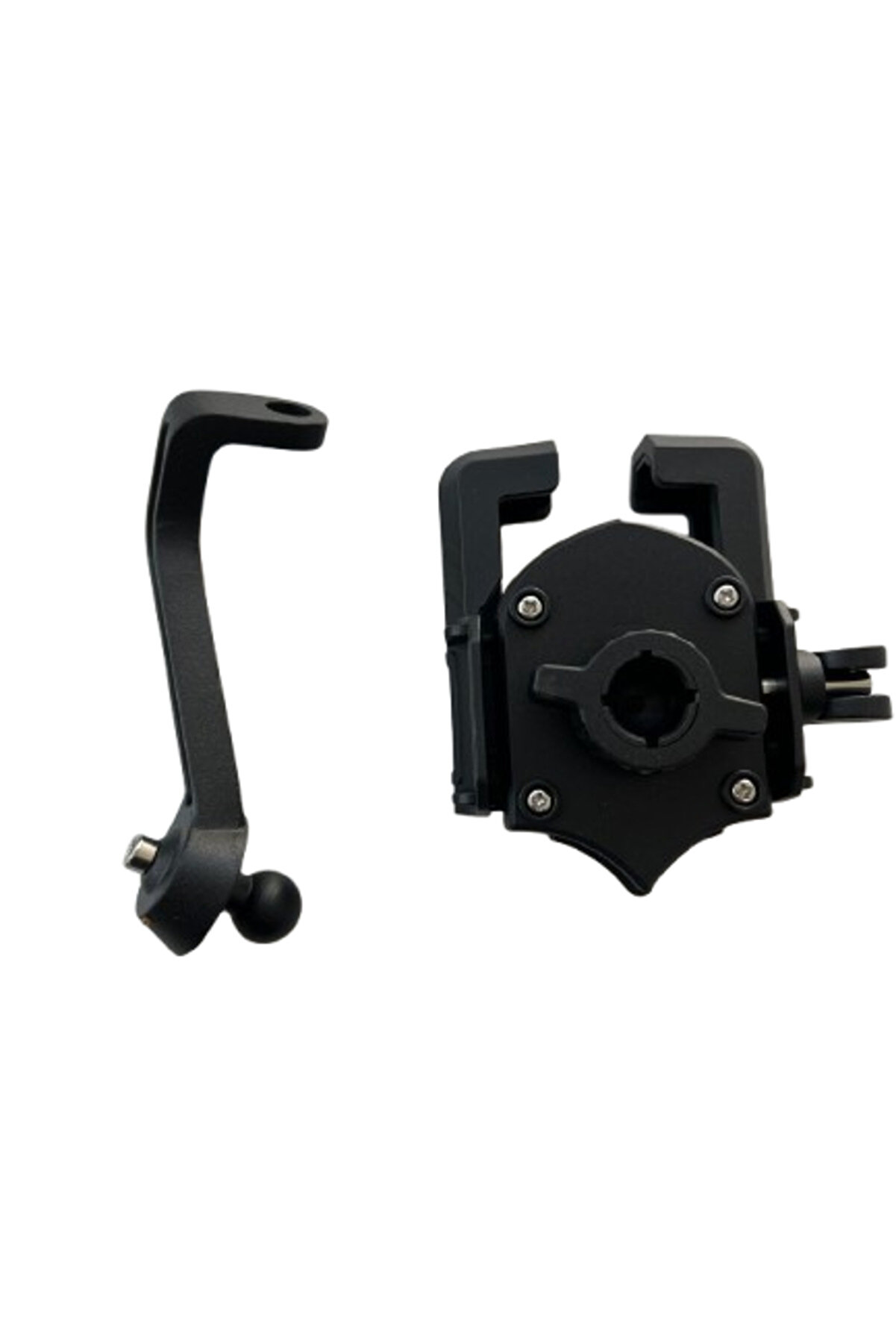 Motosi̇klet Scooter Atv Bi̇si̇klet Yandan Ki̇li̇tlemeli̇ Ayna Bağlantılı Telefon Tutucu A+++ Kali̇teli̇